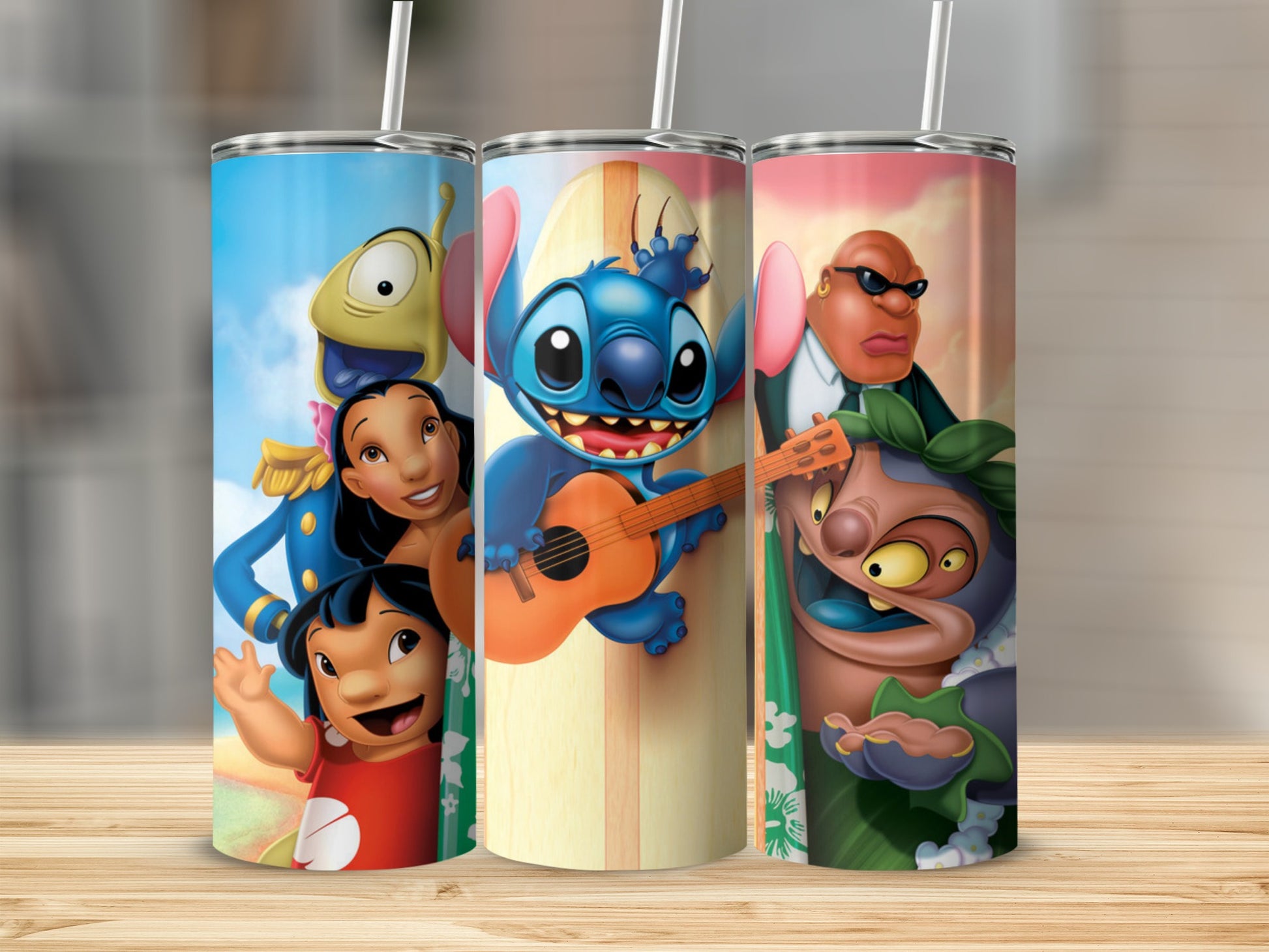 Fun Cartoon Characters Design on Tumbler Cup Product
