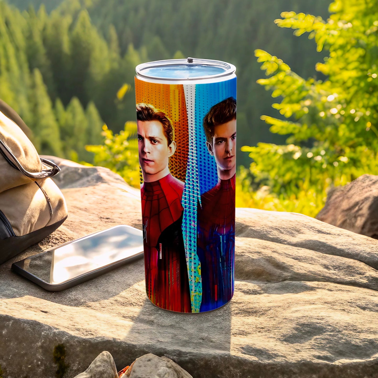 Superhero Design Insulated Outdoor Adventure Mug