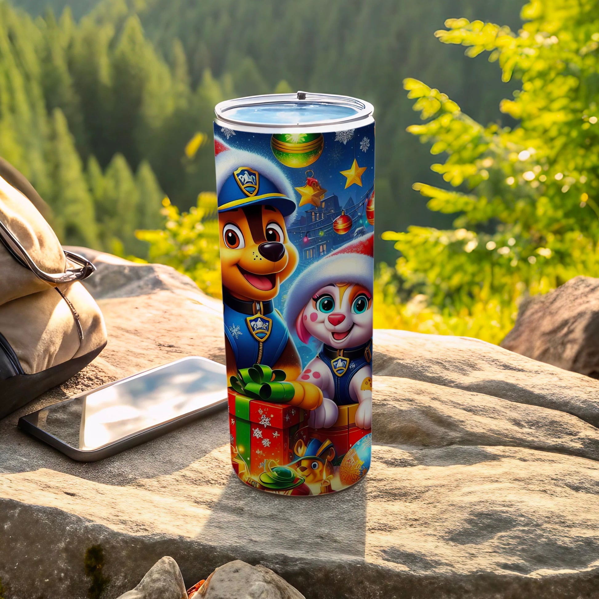 Paw Patrol Holiday Characters Insulated Tumbler Cup