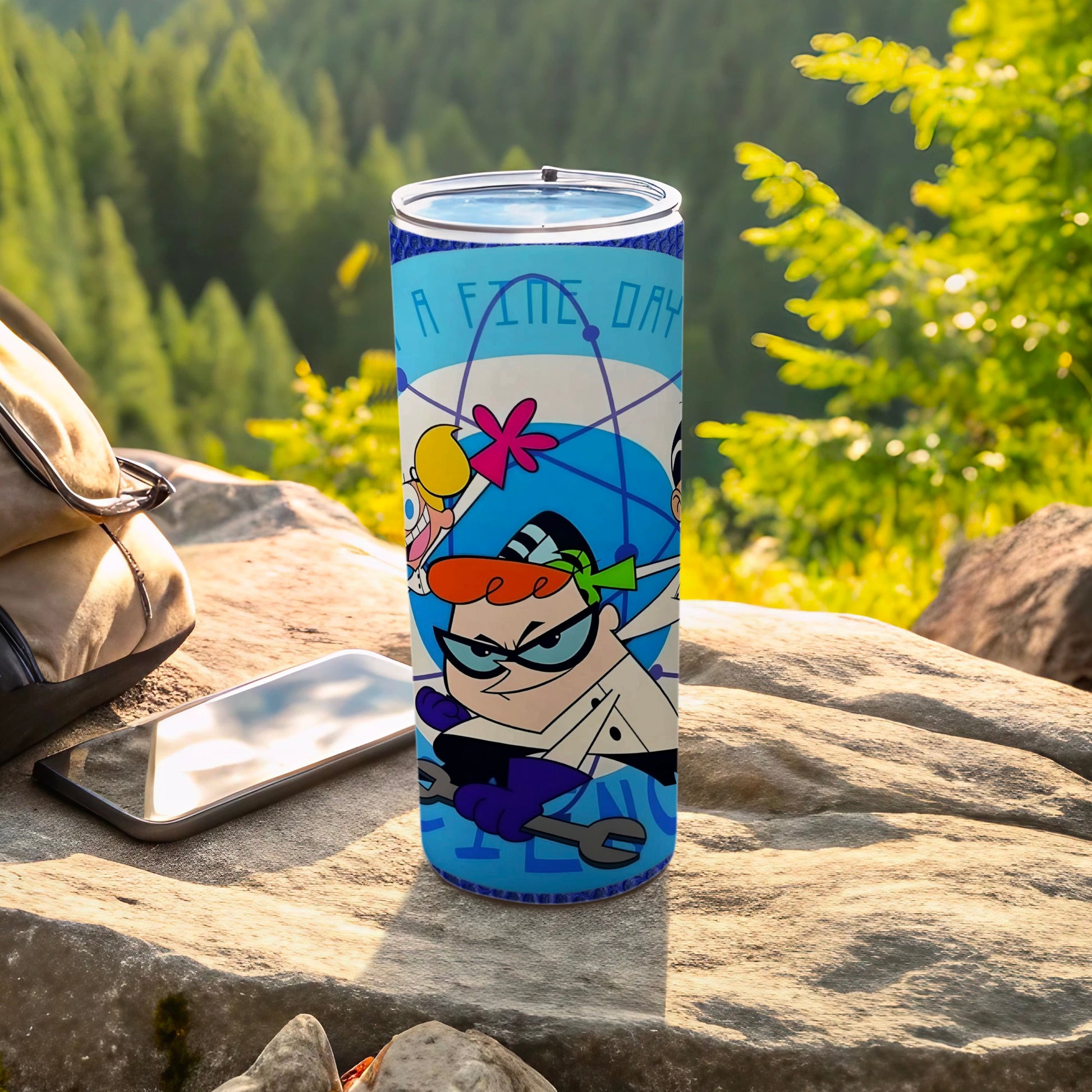Dexter's Laboratory A Fine Day Thermos Tumbler