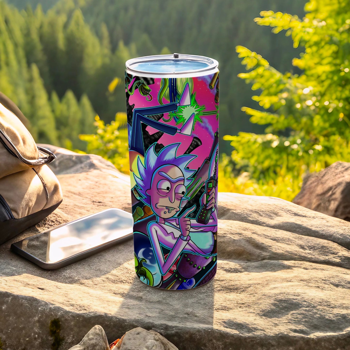 Colorful Cartoon Character Insulated Travel Tumbler