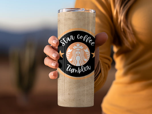 Handheld Star Coffee Tumbler Insulated Drink Container