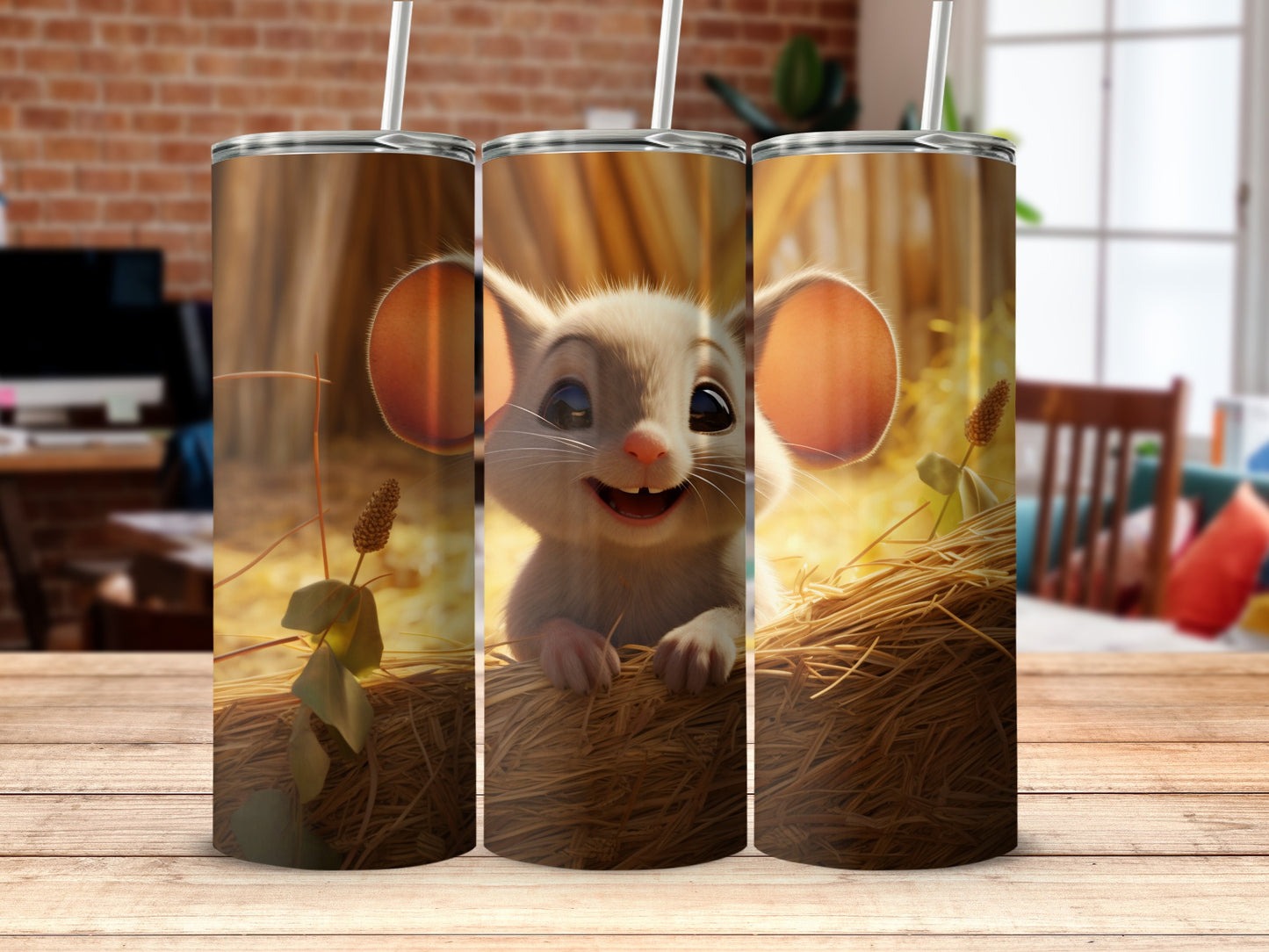 Adorable Animated Mouse Themed Tumbler Product