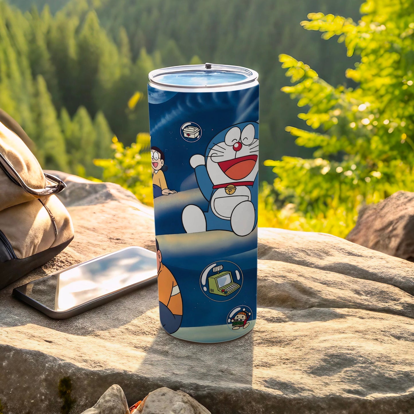Doraemon and Nobita Scenic Tumbler Travel Cup