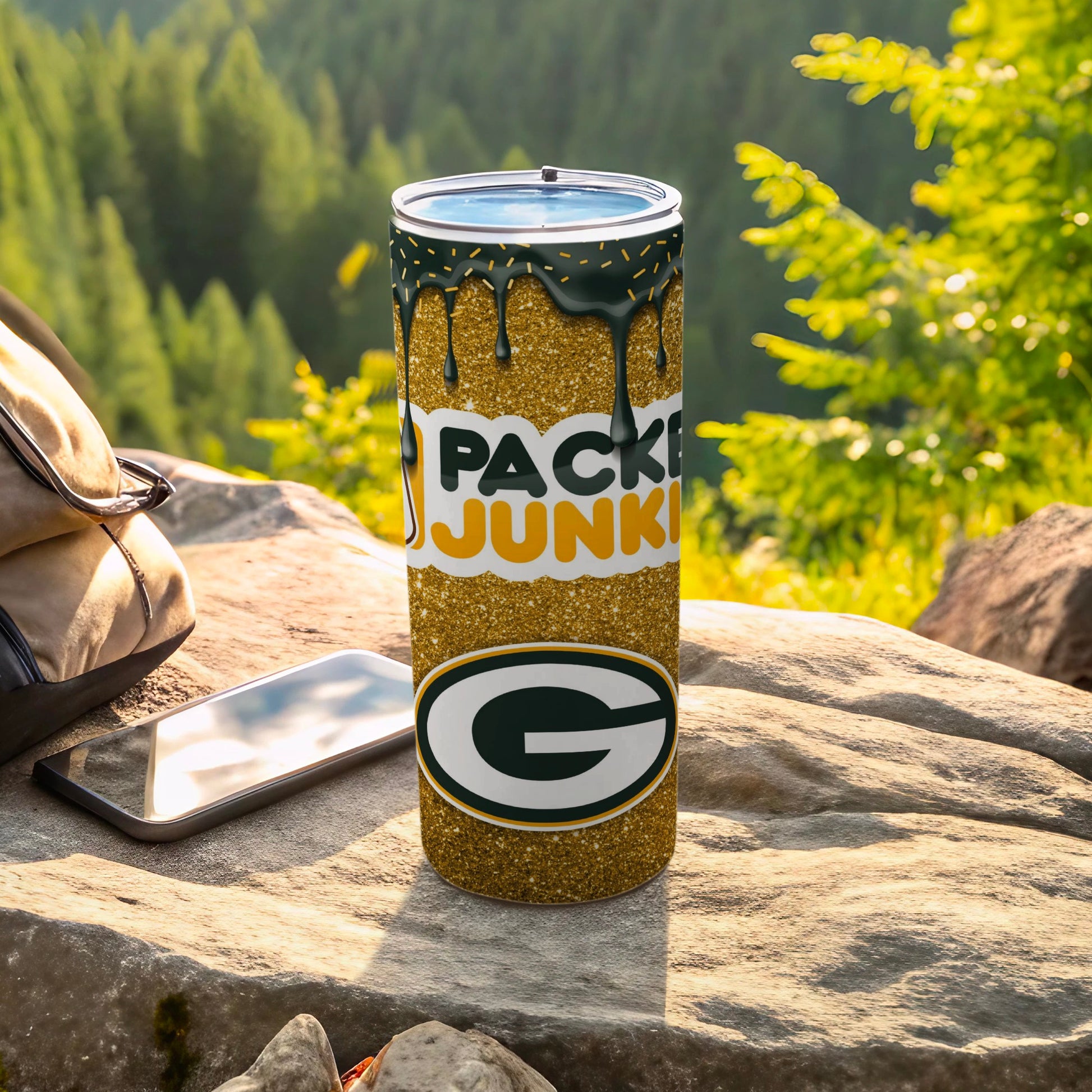 Packers Junkie Tumbler with Unique Design