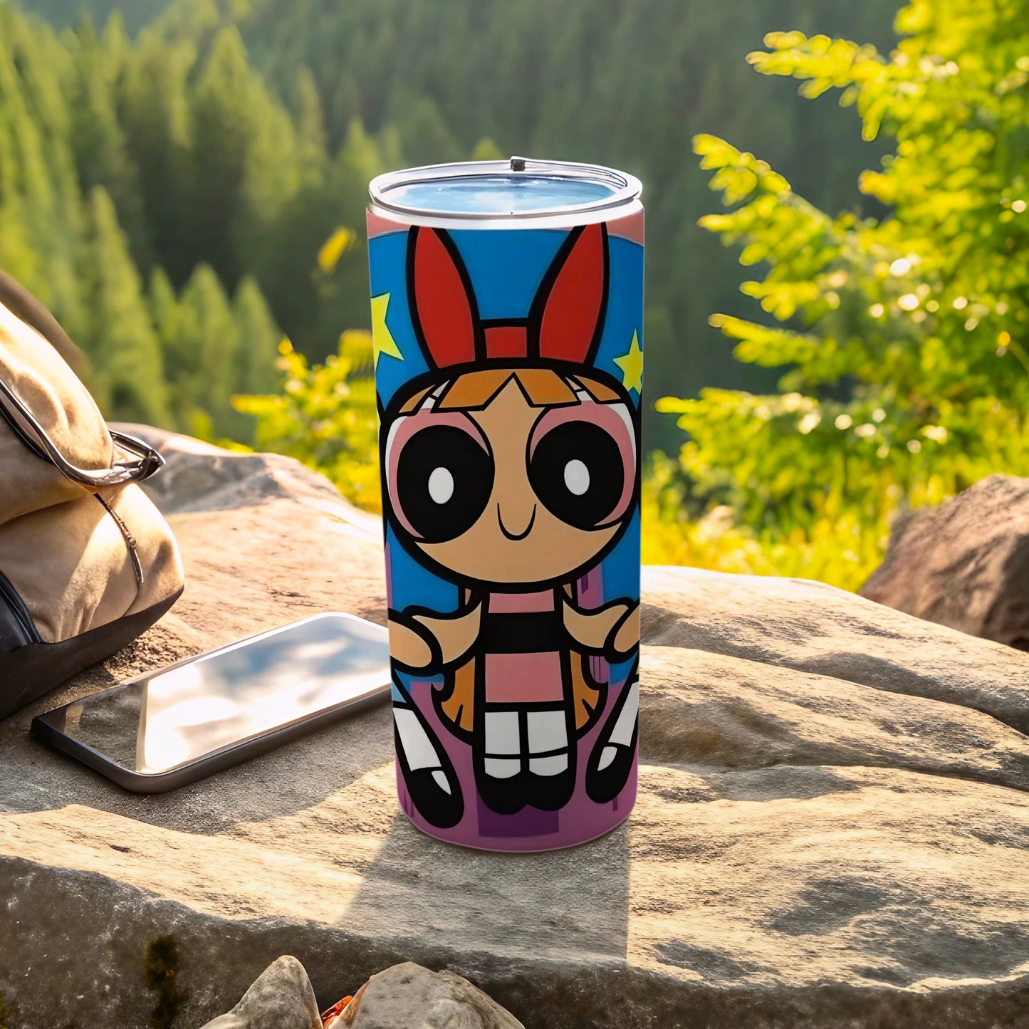 Colorful Cartoon Character Outdoor Accessory Flask