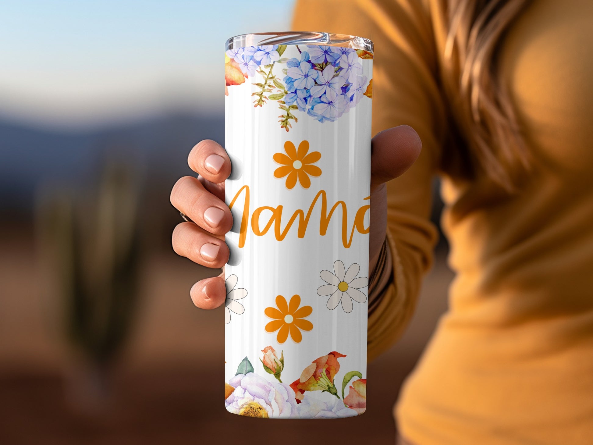 Floral Mama Insulated Tumbler for Mother's Day