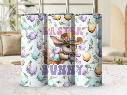 Easter Bunny Hat Eggs Basket Tumbler Product Type