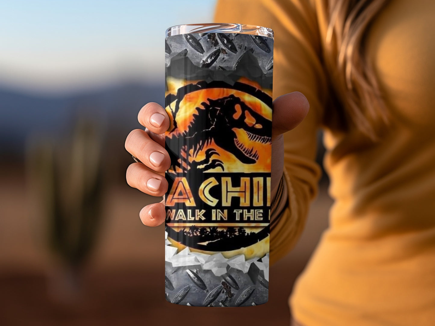 Teaching Is a Walk in the Park Dinosaur Graphic Tumblers