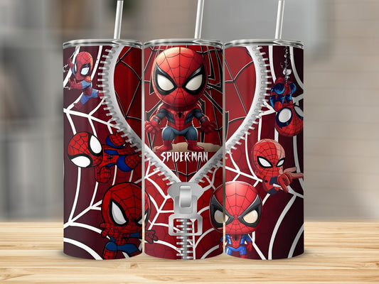 Spider-Man Cartoon Characters Insulated Tumbler Cup