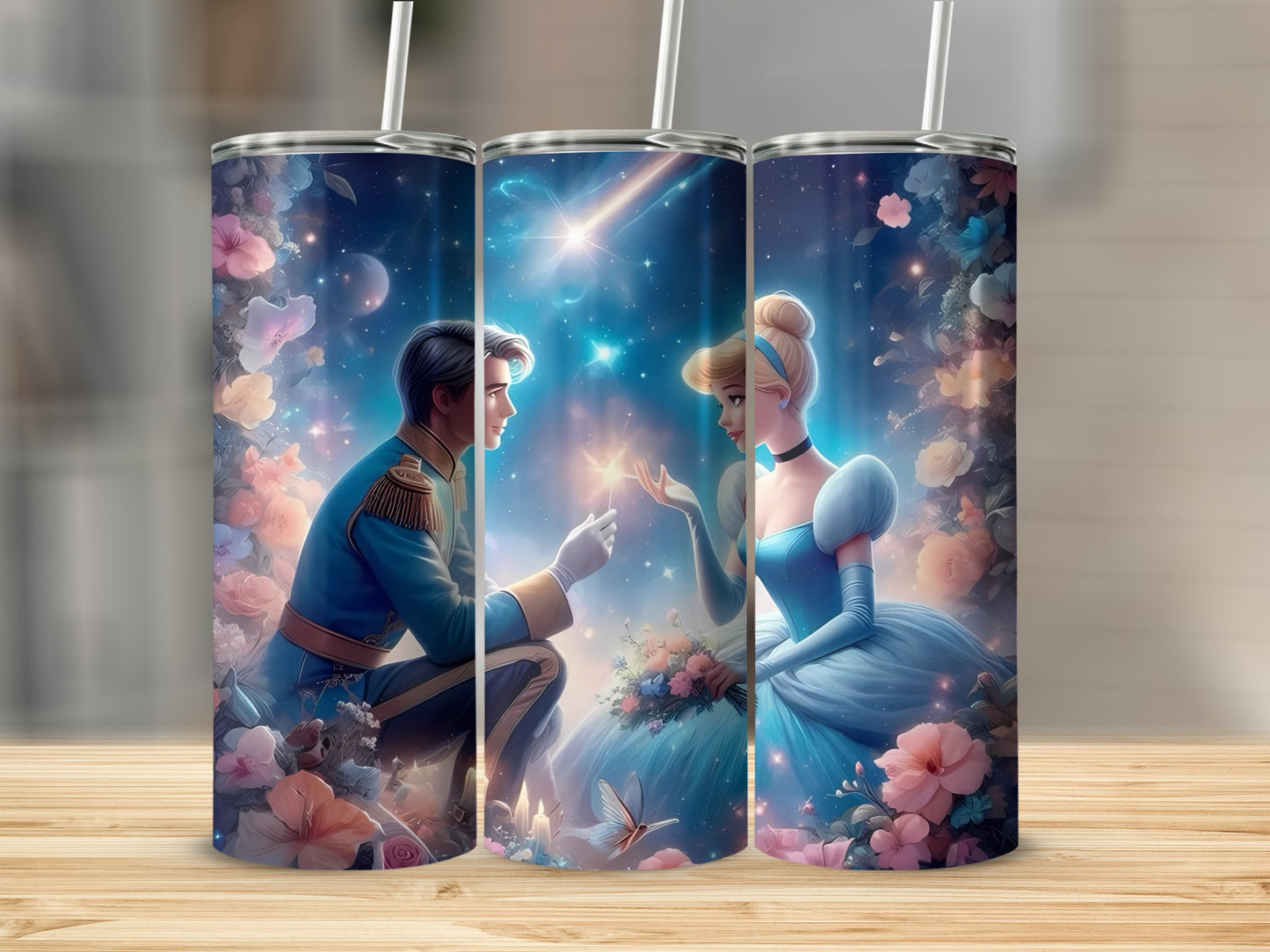 Enchanting Fairytale Romance Stainless Steel Tumbler