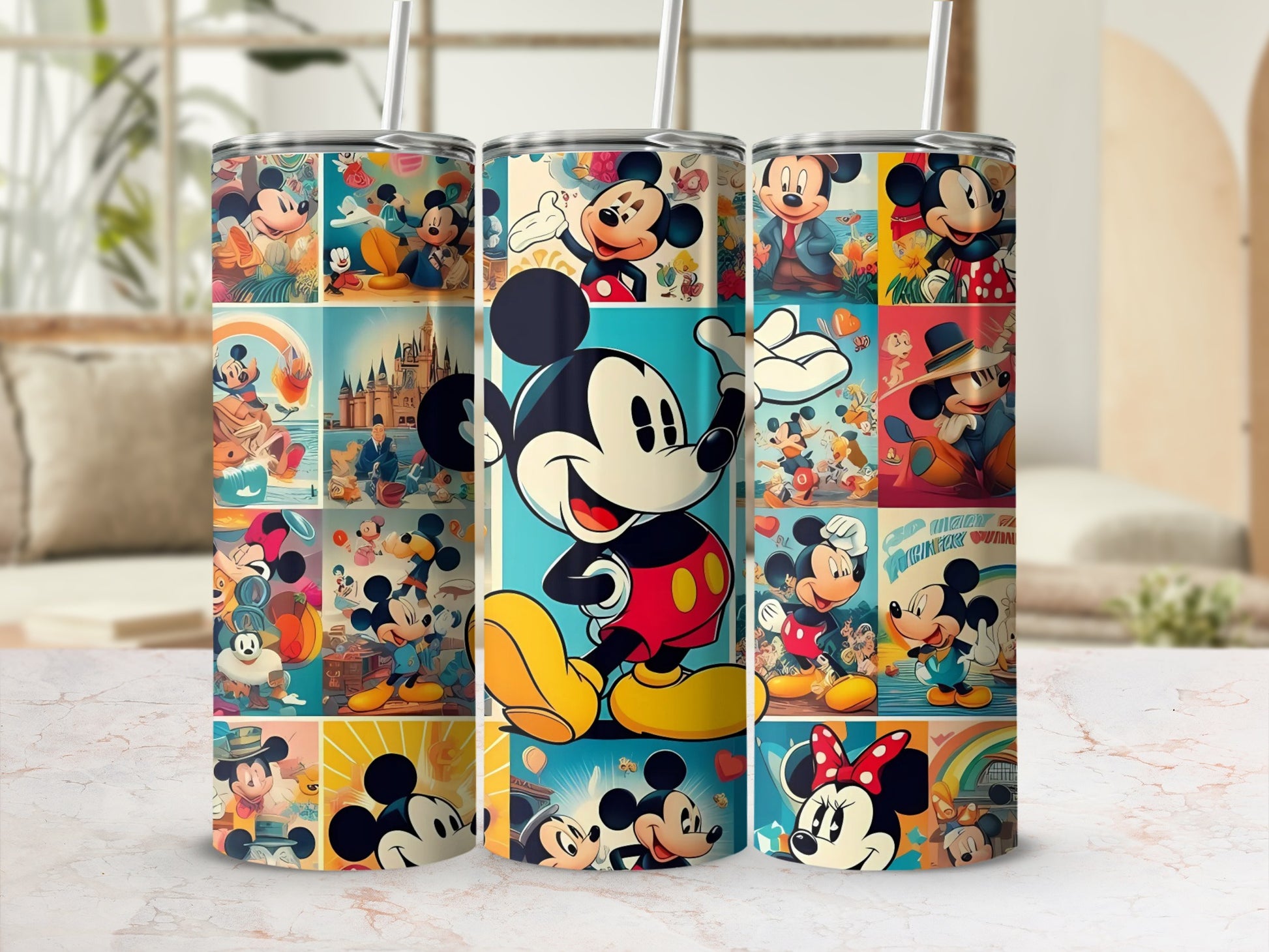 Classic Mickey Mouse Design Tumbler for Any Occasion