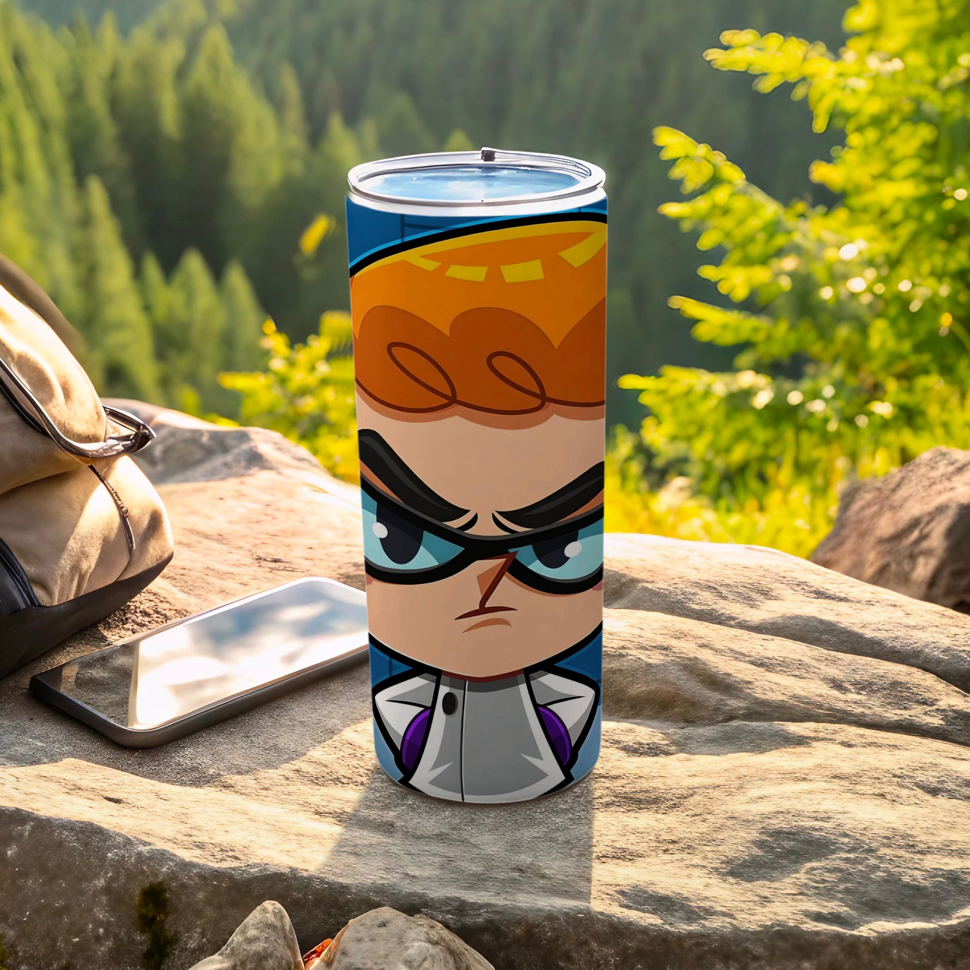 Custom Cartoon Character Insulated Tumbler for Fun Drinks