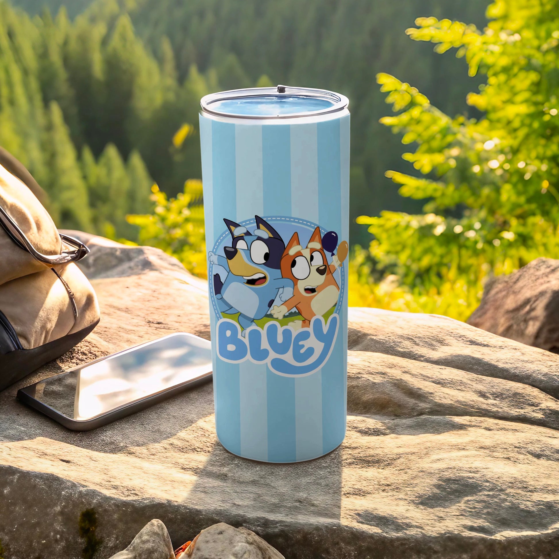 Bluey and Bingo Adventure Travel Mug