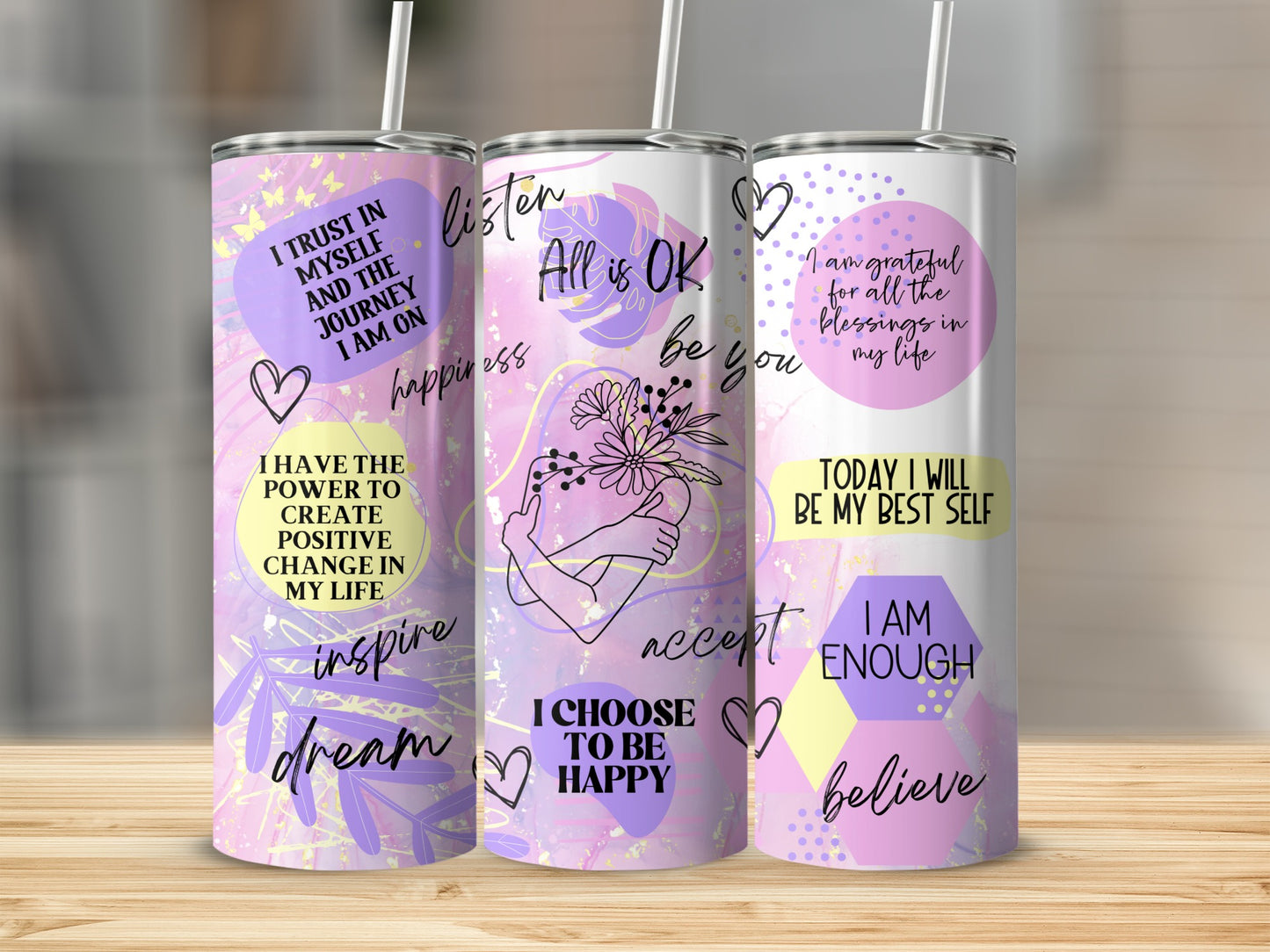 I CHOOSE TO BE HAPPY I AM ENOUGH POSITIVE DREAM product
