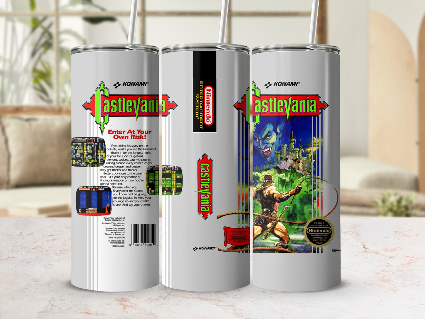 Castlevania Enter At Your Own Risk Nintendo Konami product type