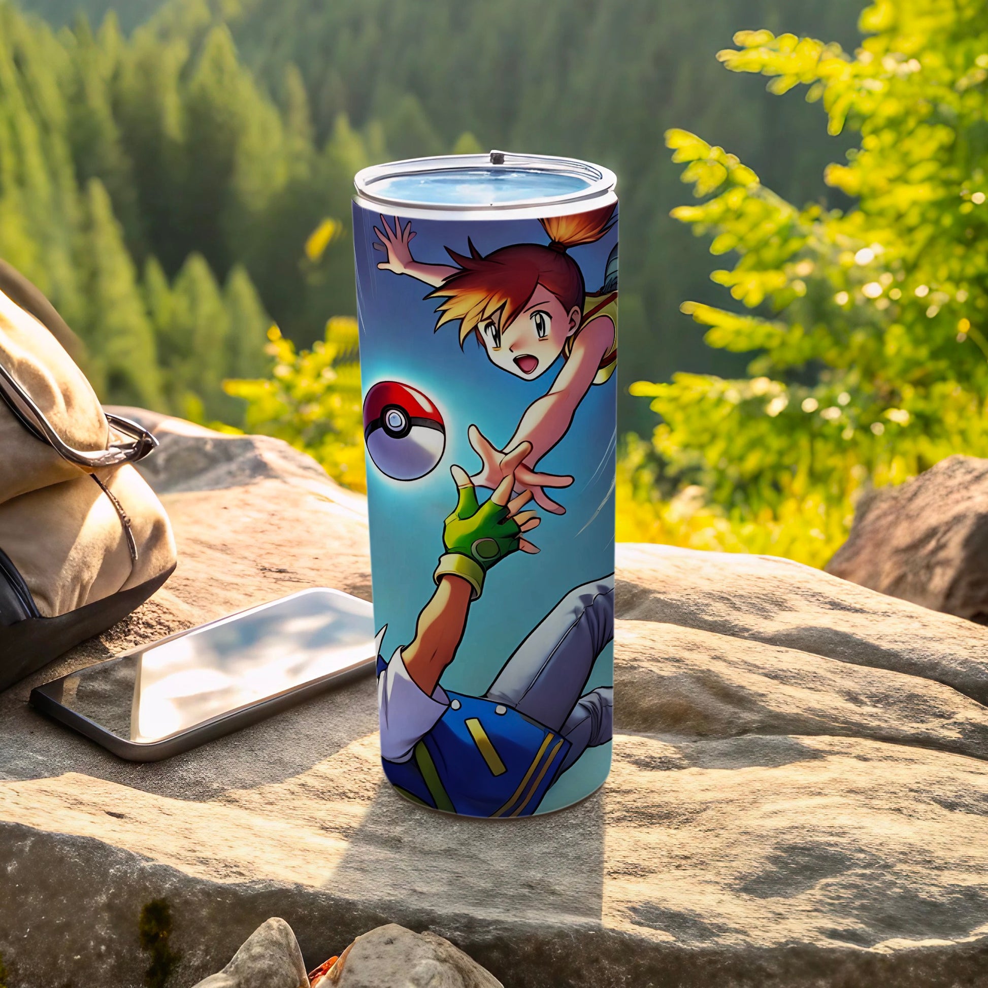 Exciting Anime Adventure Stainless Steel Tumbler