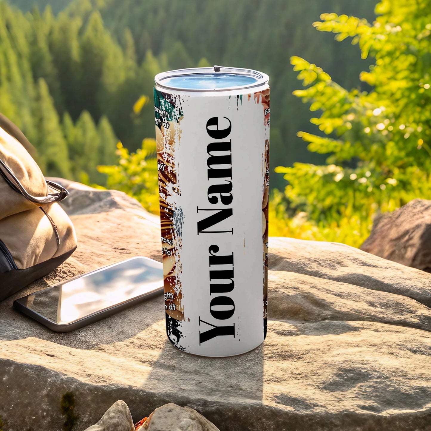 Customizable Your Name Insulated Stylish Tumbler