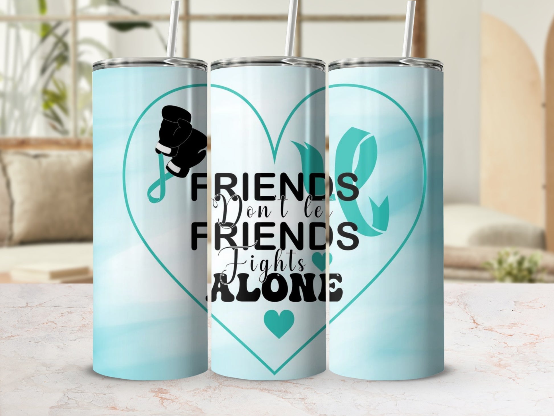 Friends Don't Let Friends Fight Alone Tumbler