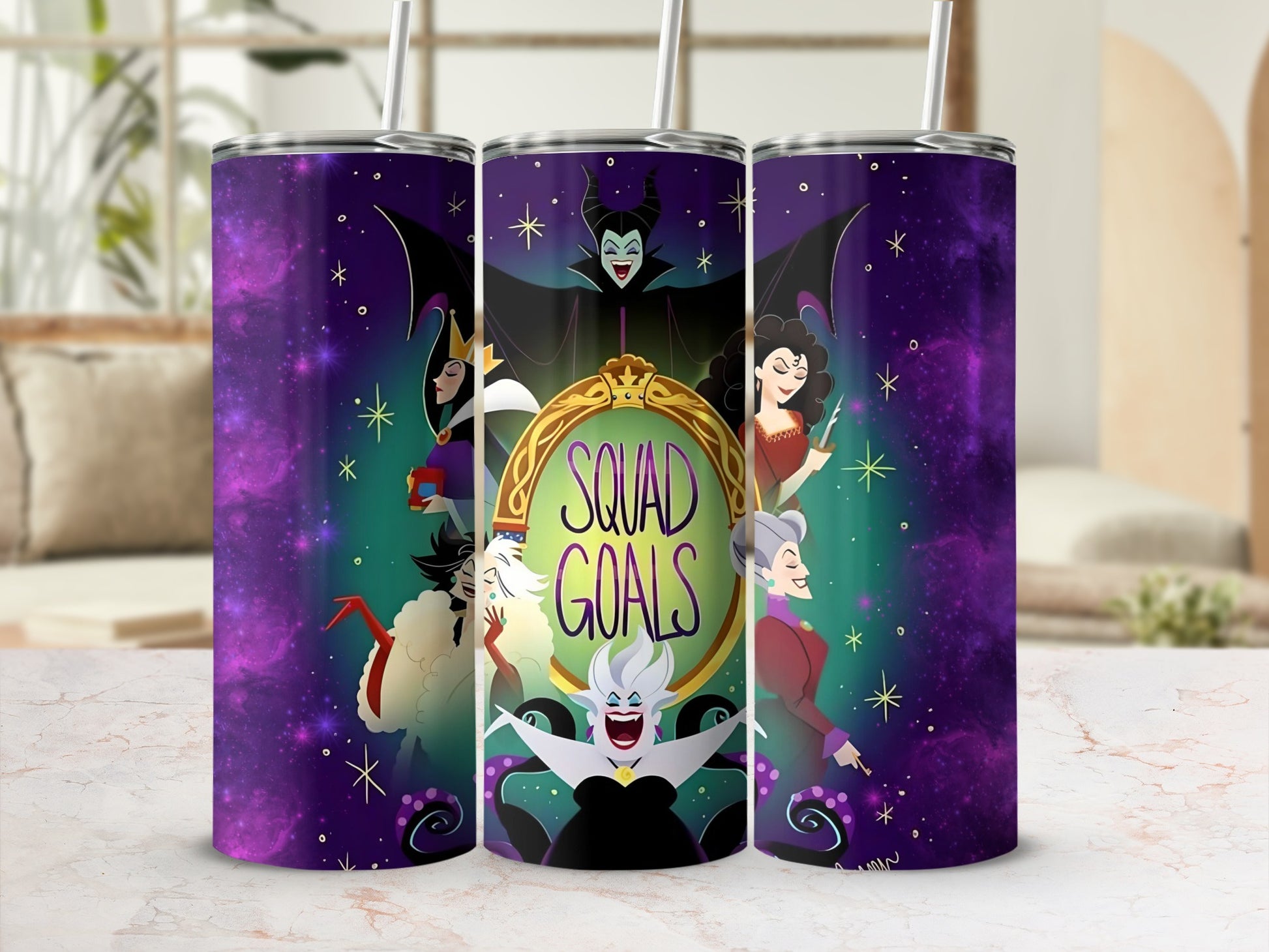 Squad Goals Funny Characters Tumbler Cup Product