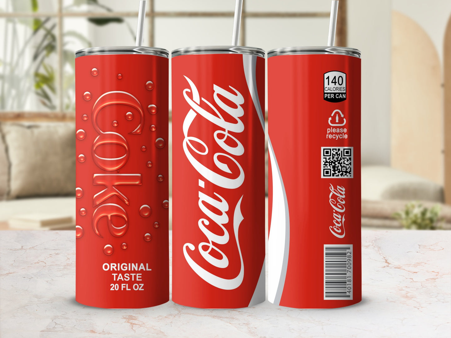 Coca-Cola Coke ORIGINAL TASTE 20 FL OZ tumbler