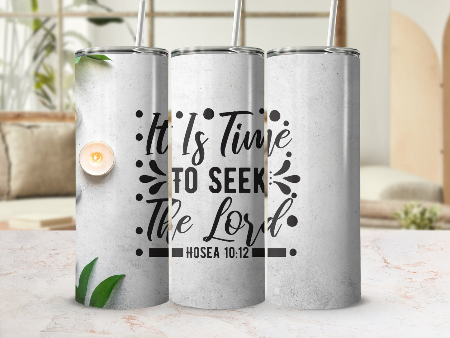 It Is Time To Seek The Lord Hosea 10:12 tumbler