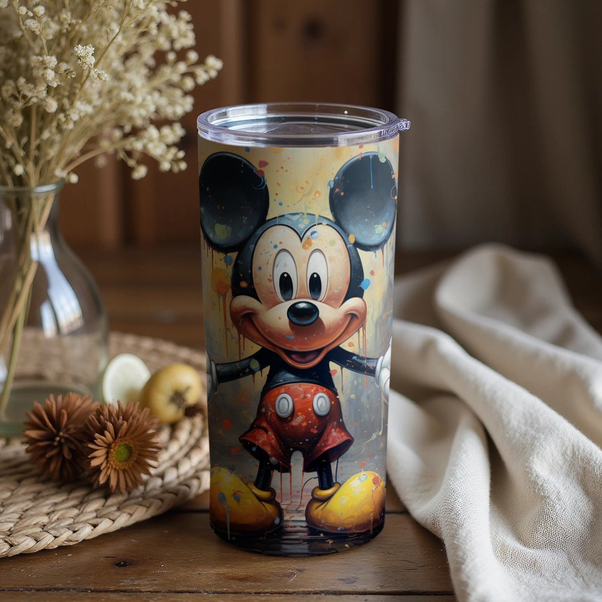 Mickey Mouse Character Insulated Tumbler Cup