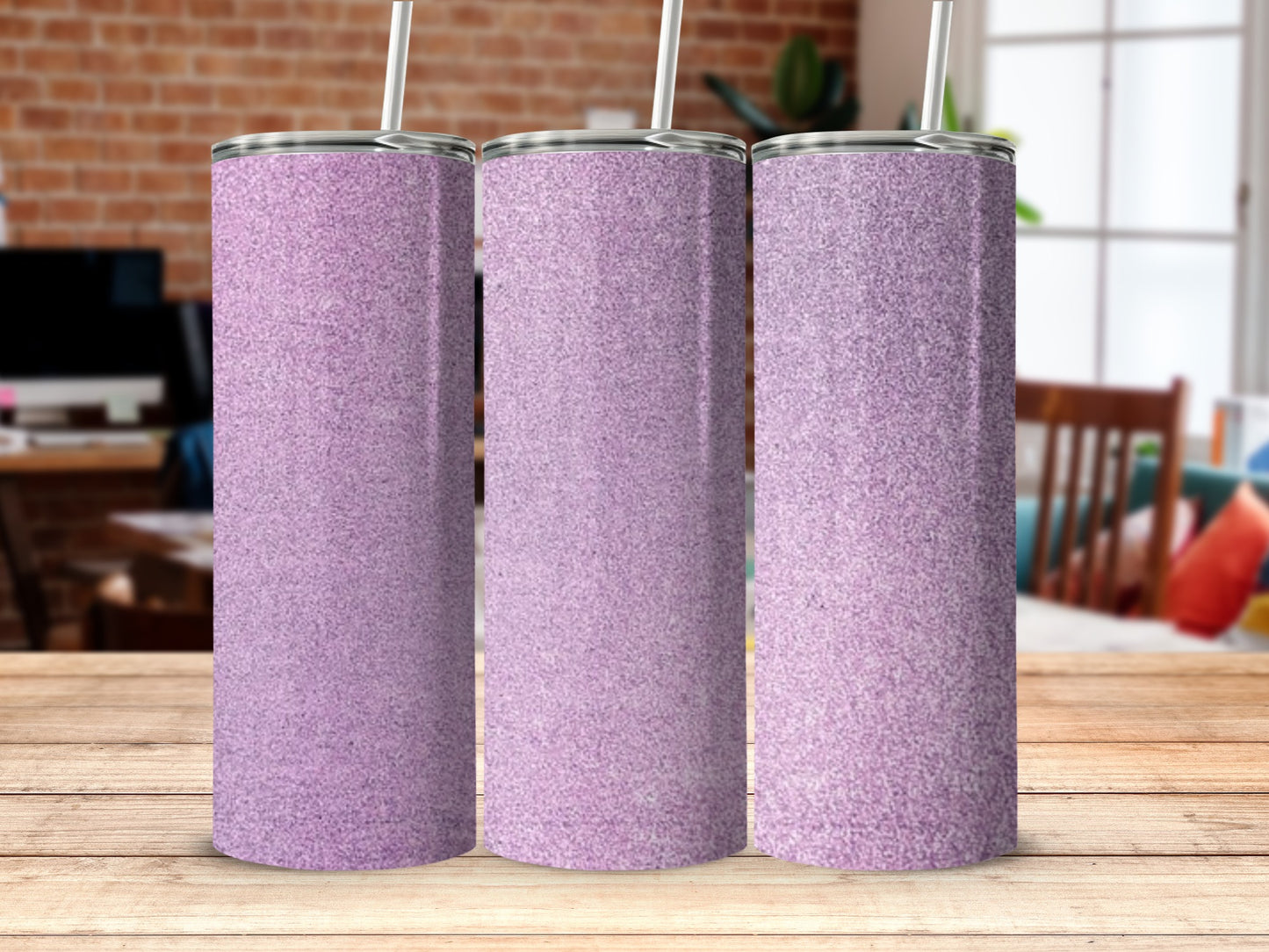 Sparkling Lavender Tumbler Adds Elegance to Your Day