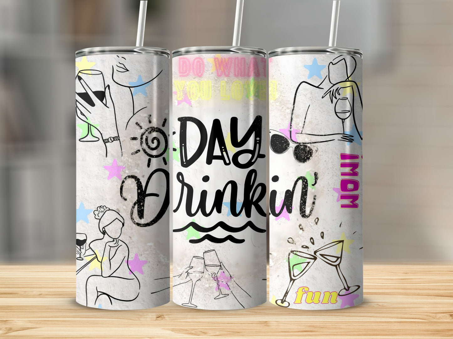 Do What You Love Day Drinkin' Fun Mom product