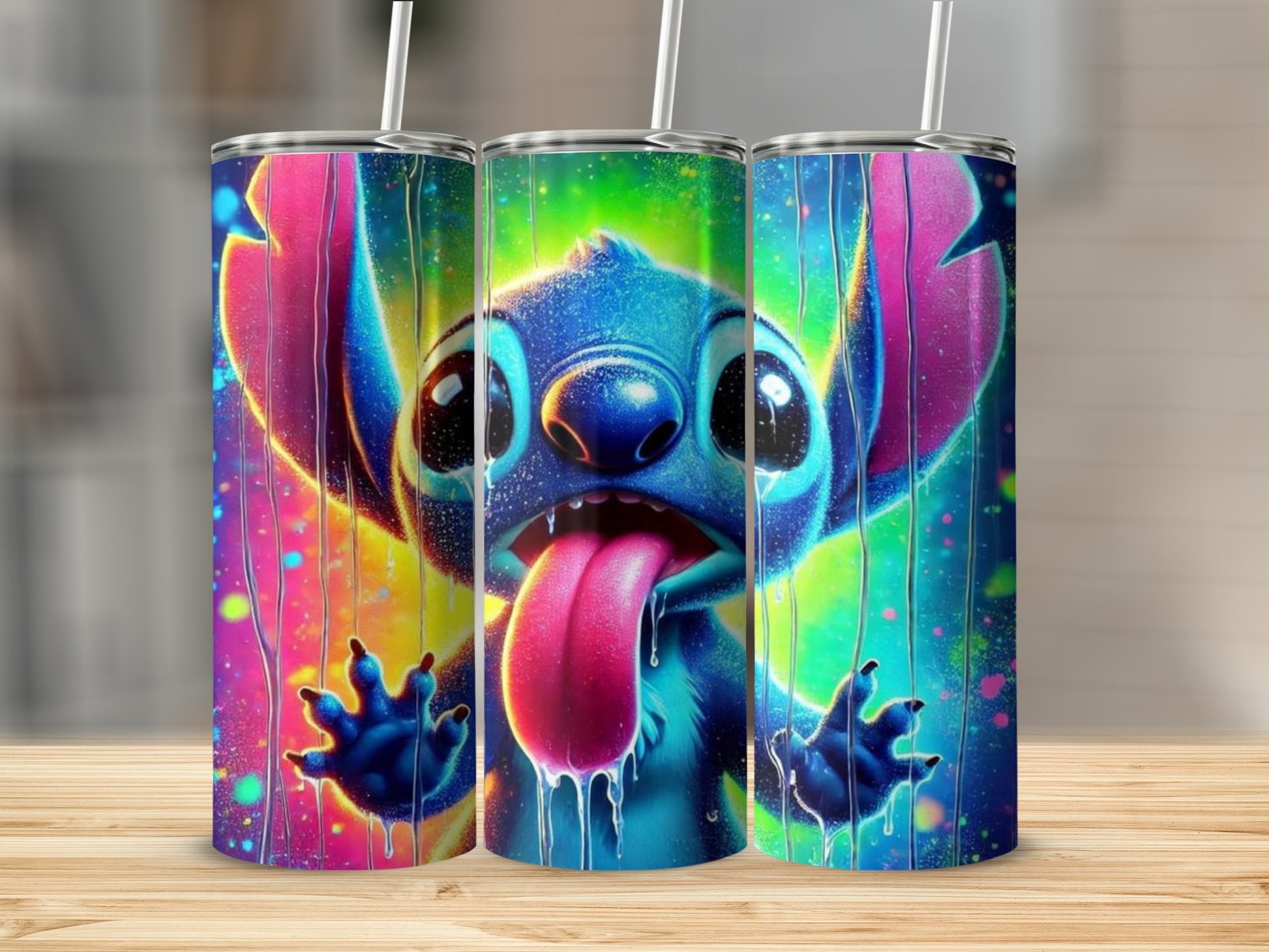Colorful Cartoon Character Design Tumbler Cup