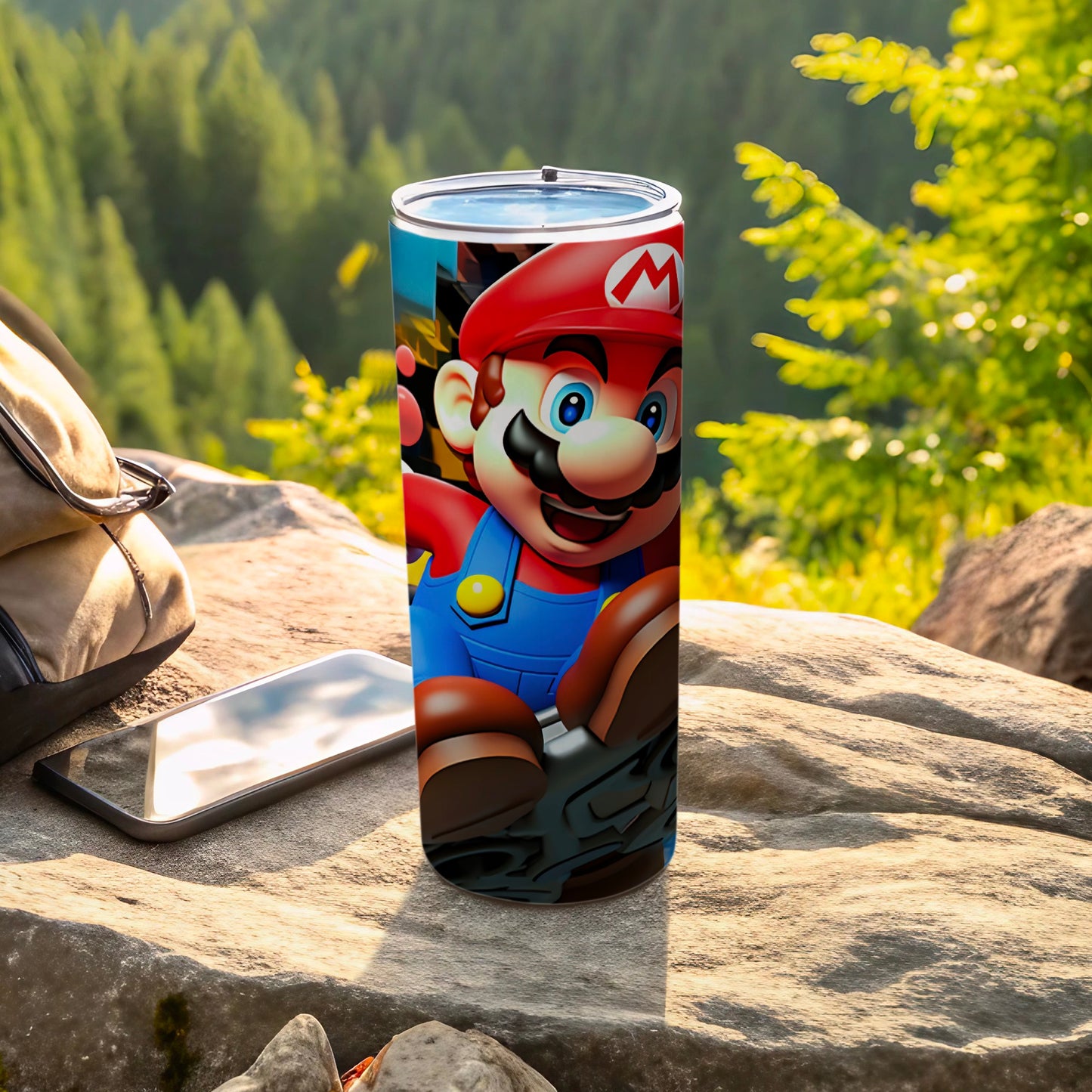 Vibrant Mario Adventure Insulated Tumbler Cup