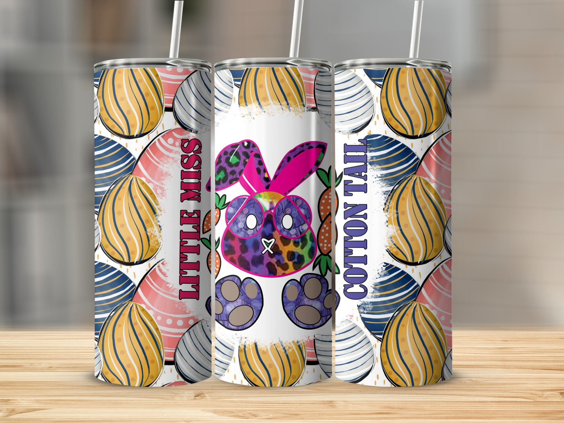LITTLE MISS COTTON TAIL Bunny Easter Egg Tumbler product type