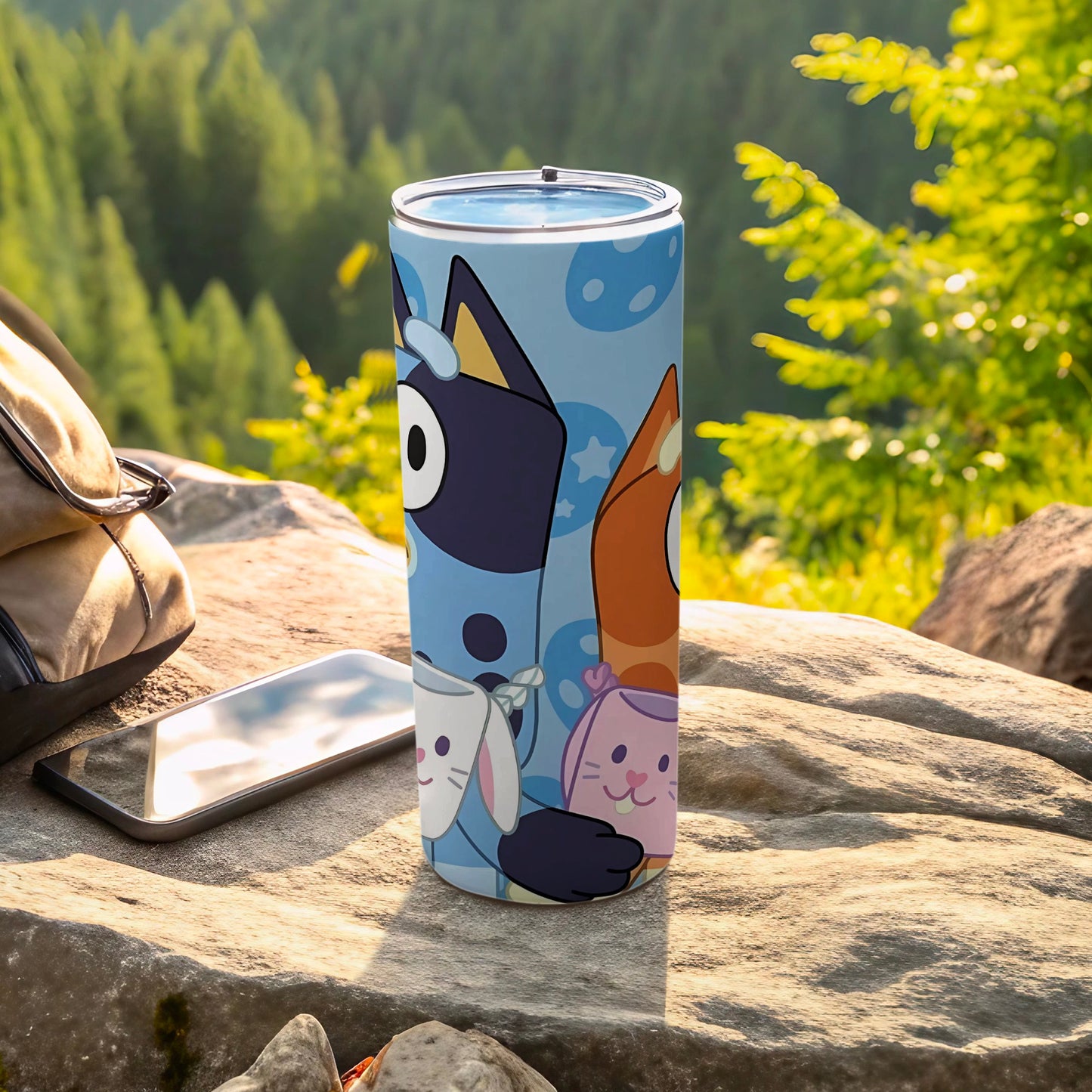 Cute Cartoon Animal Design Tumbler for Kids