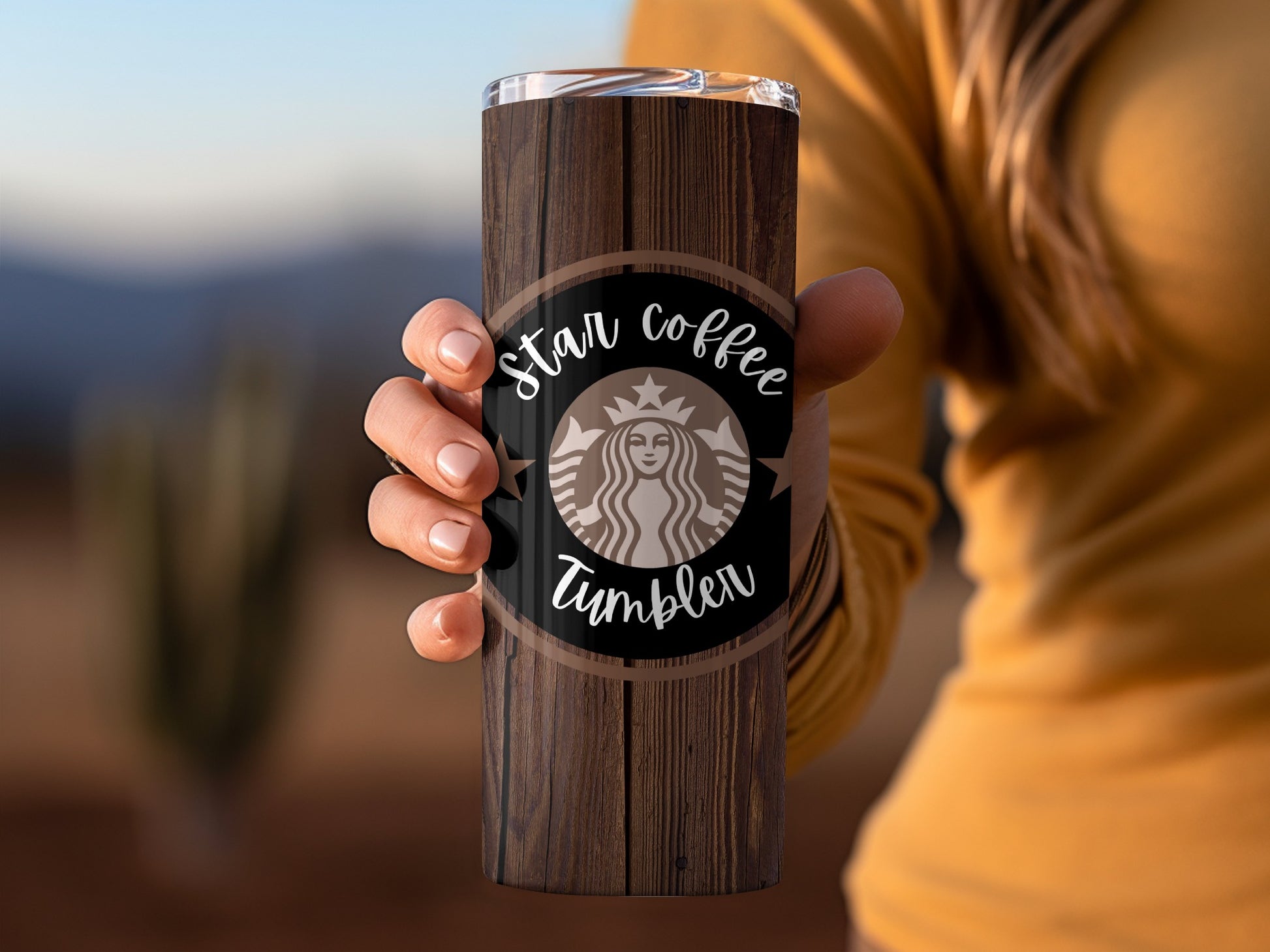 Stylish Star Coffee Tumbler for Everyday Use