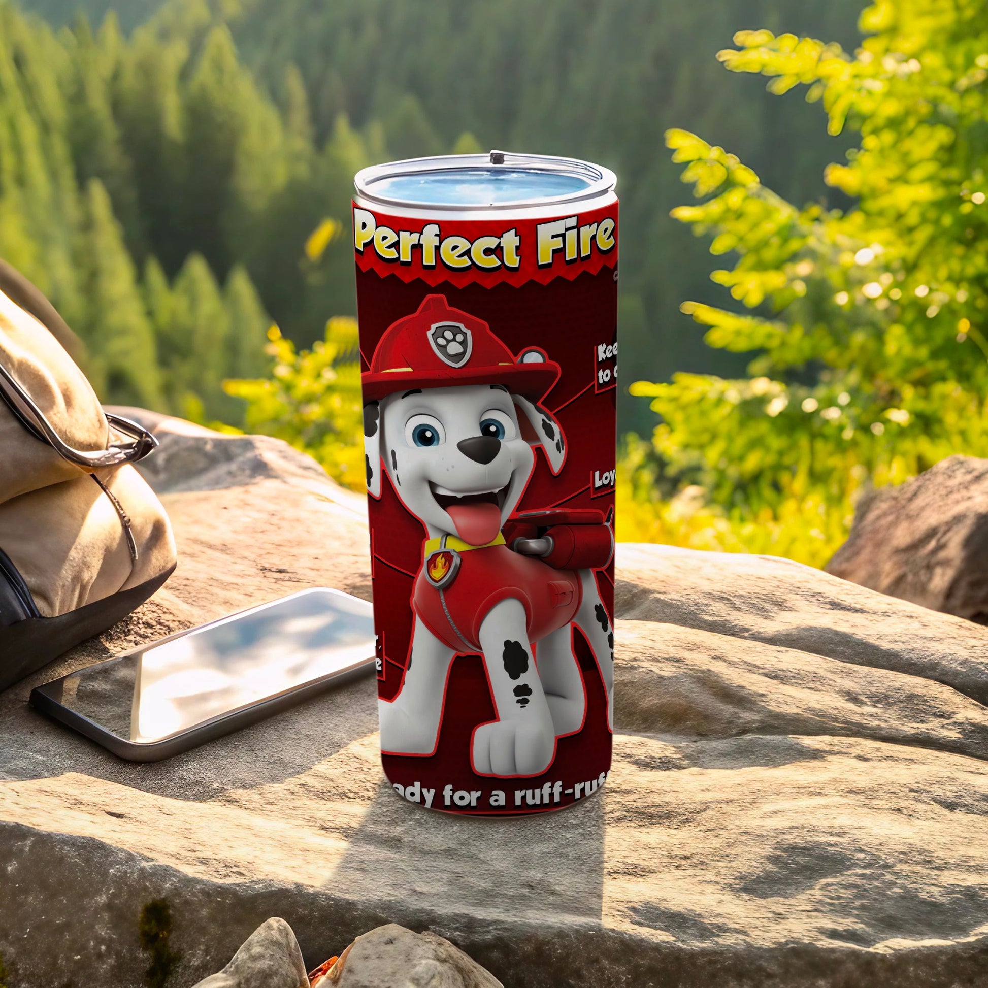 Perfect Fire Cartoon Dog Character Insulated Product