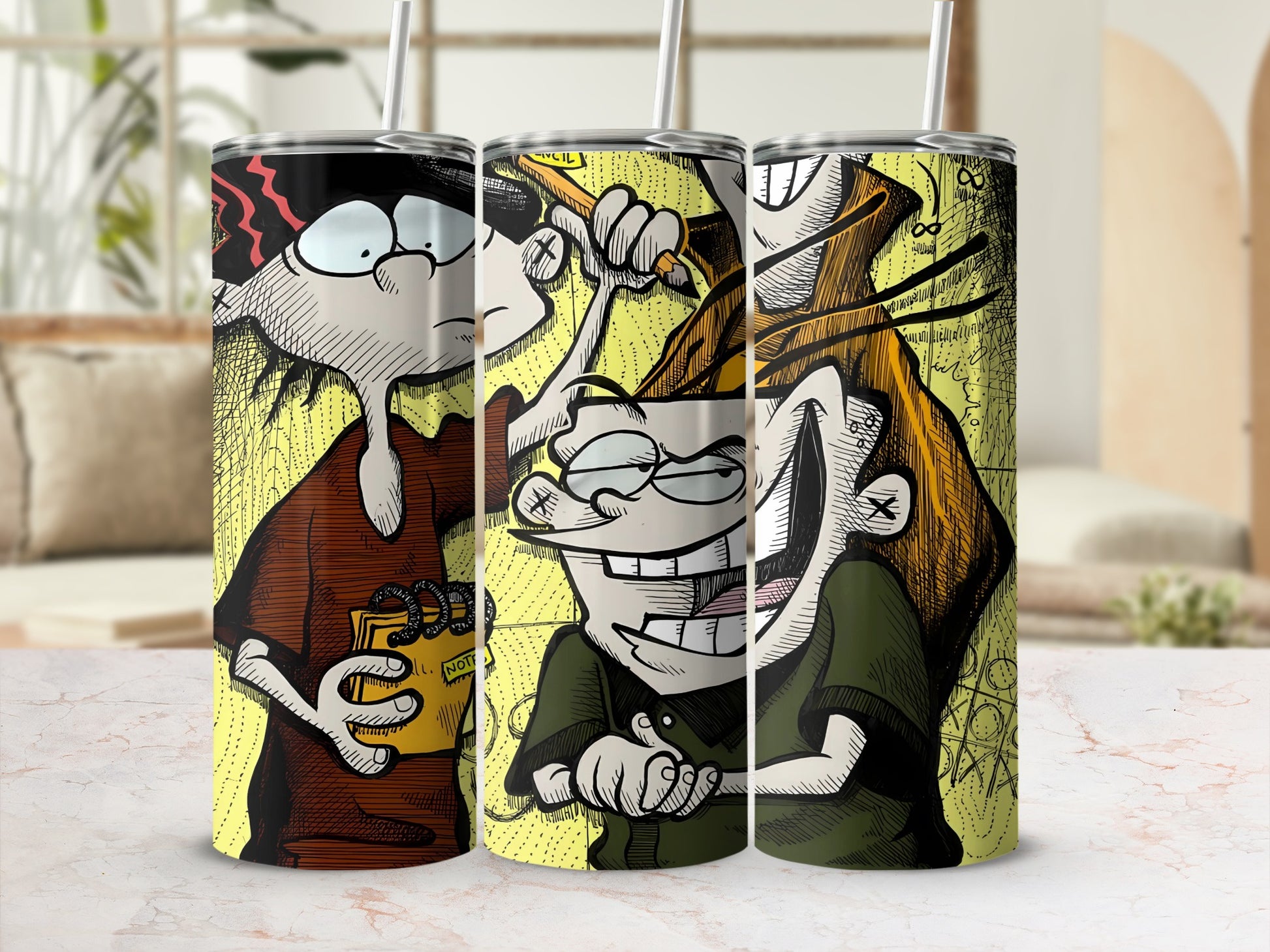 Cartoon Character Design Insulated Tumbler Product