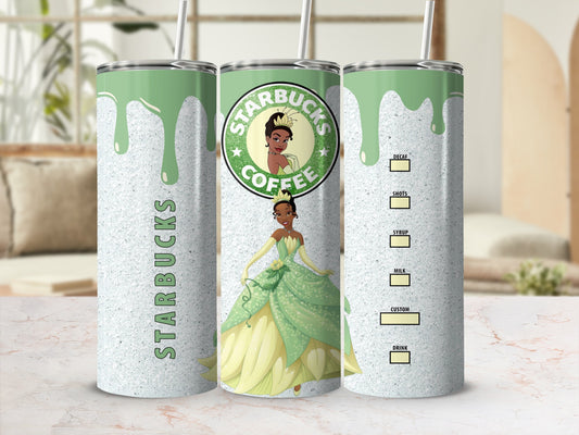 Starbucks Coffee With Princess Tiana Tumbler Cup