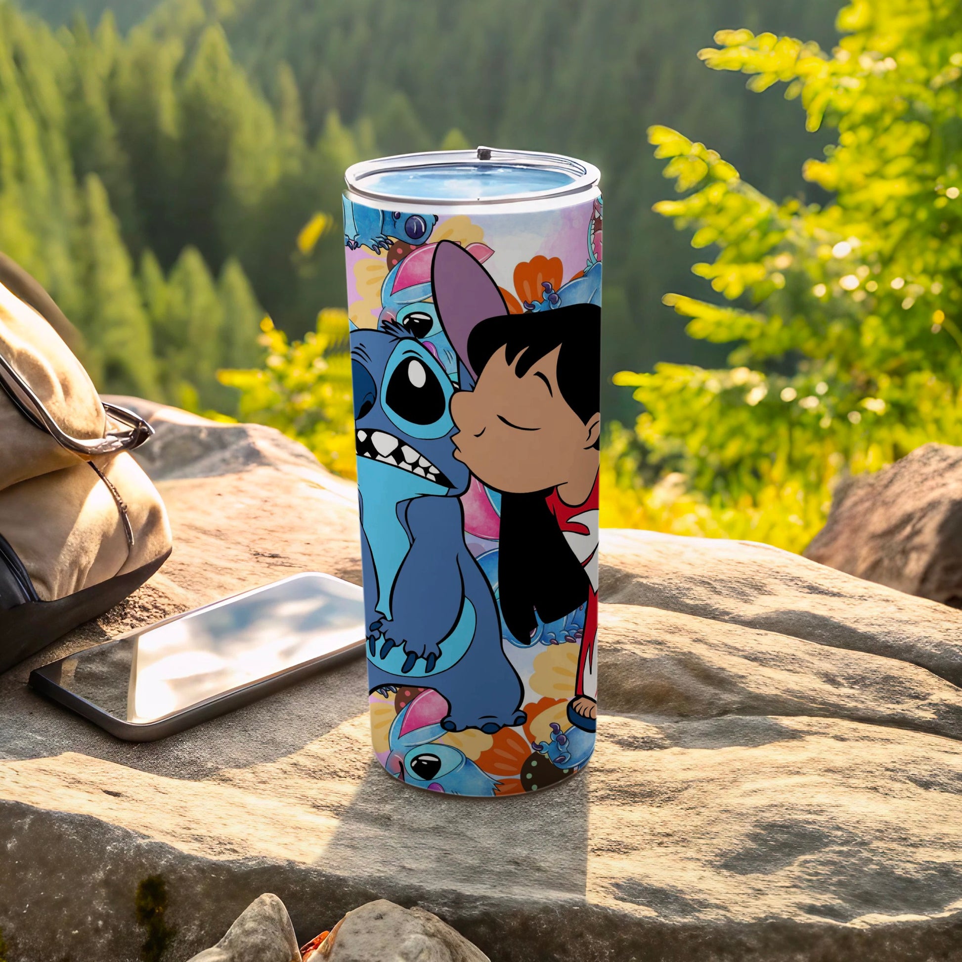 Colorful Cartoon Characters Tumbler for Kids and Adults