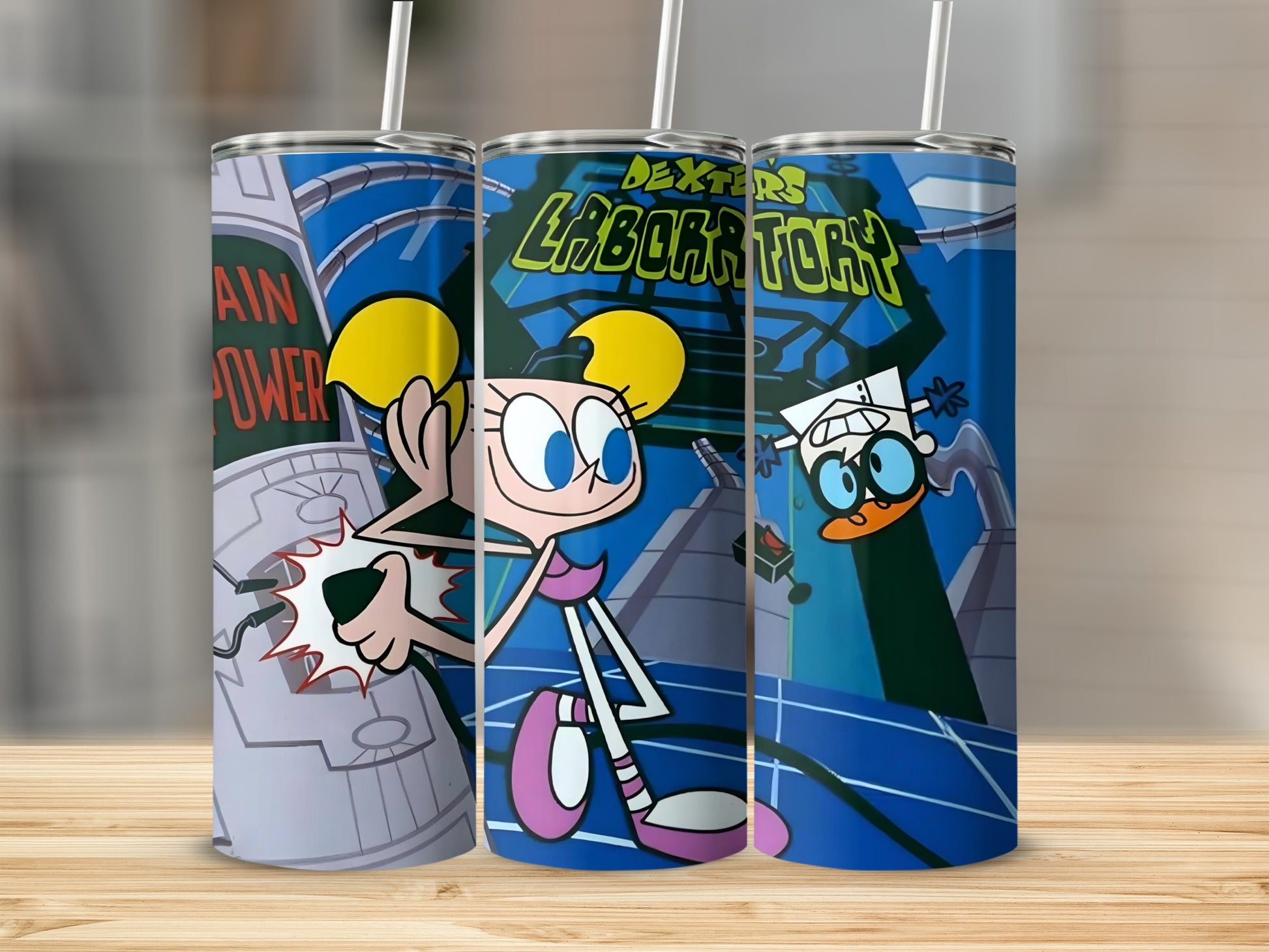 Dexter's Laboratory Stainless Steel Tumbler Drinkware