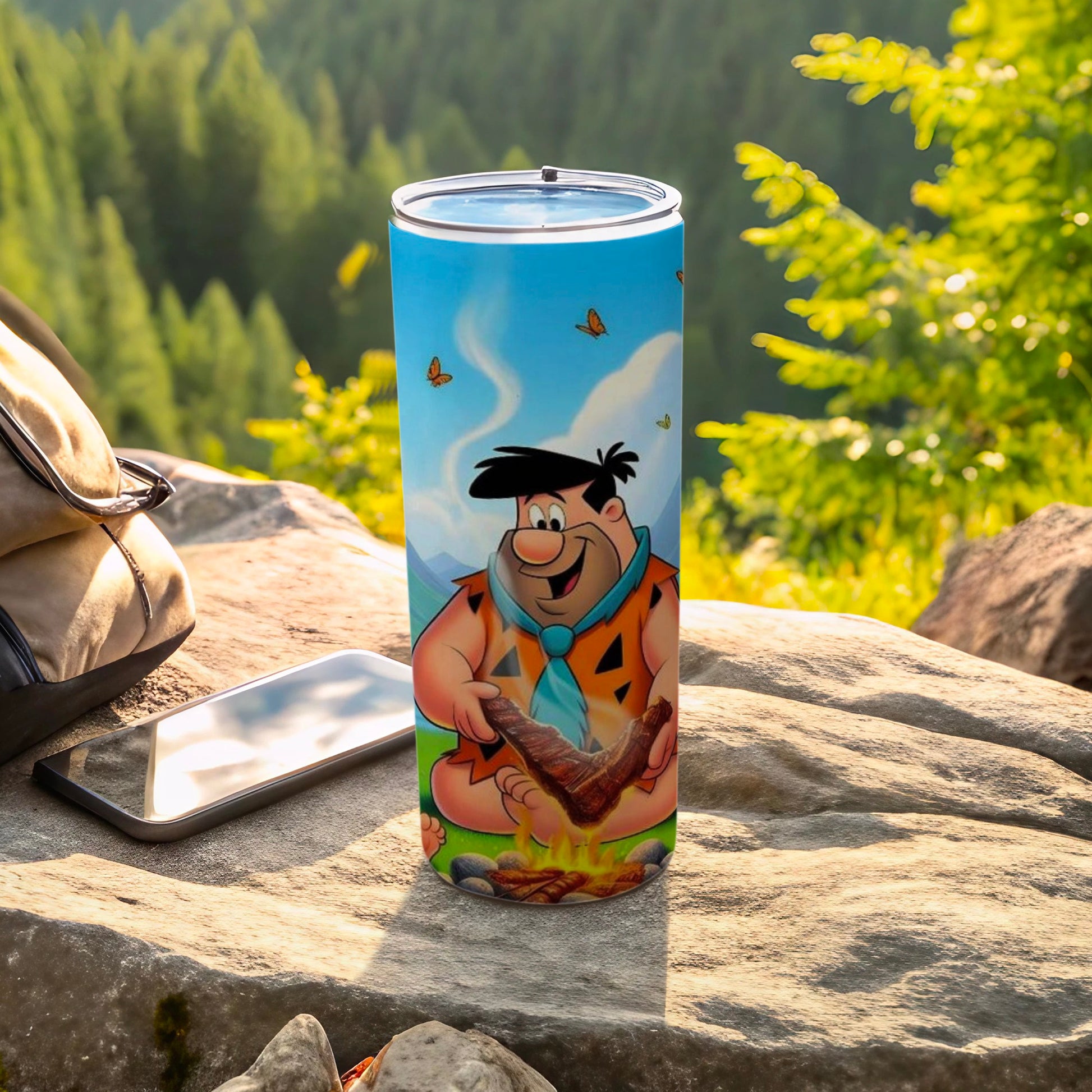 Cartoon Character Outdoor Scene Insulated Tumbler