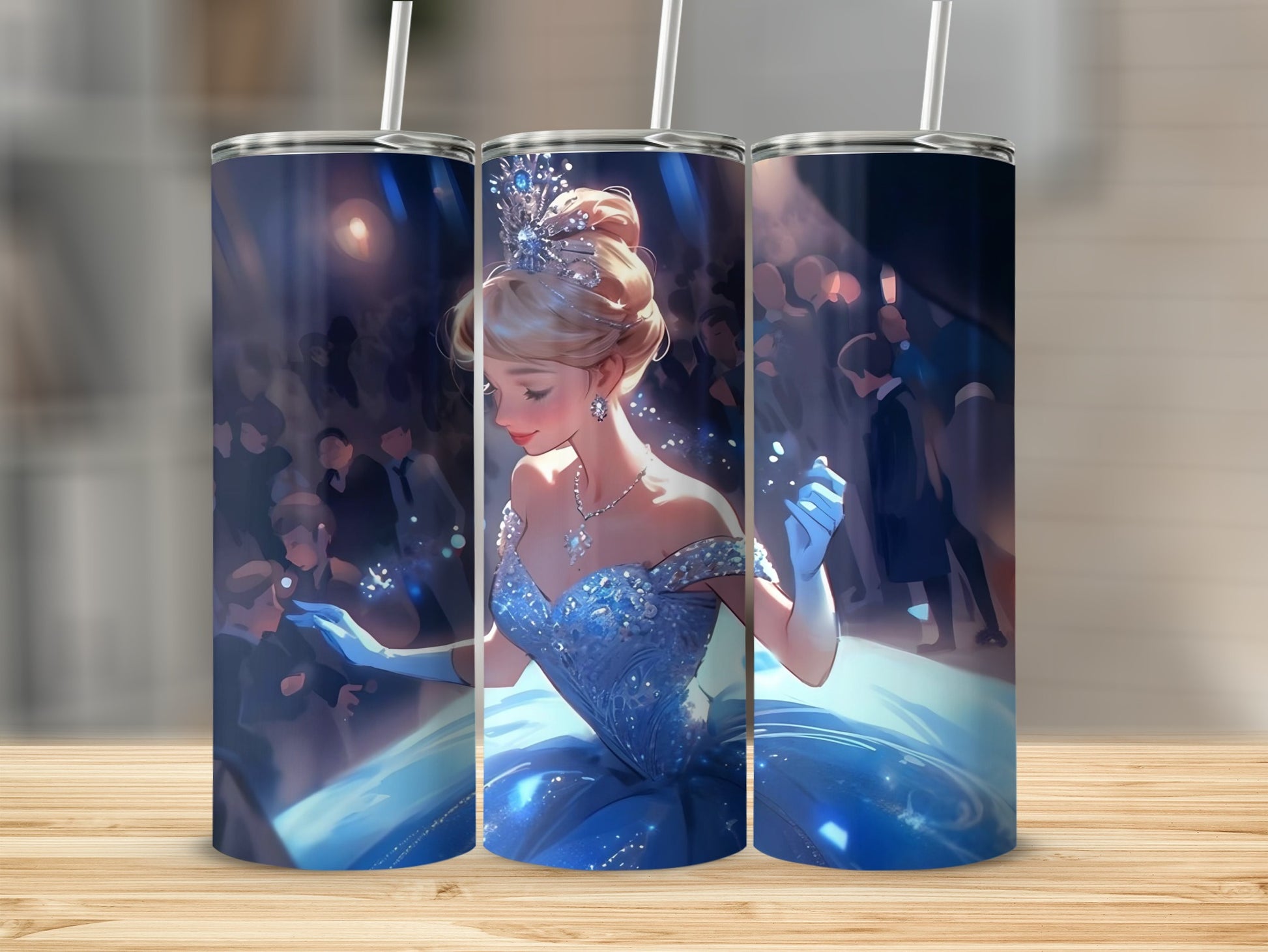 Elegant Princess Design Tall Drinkware Tumbler