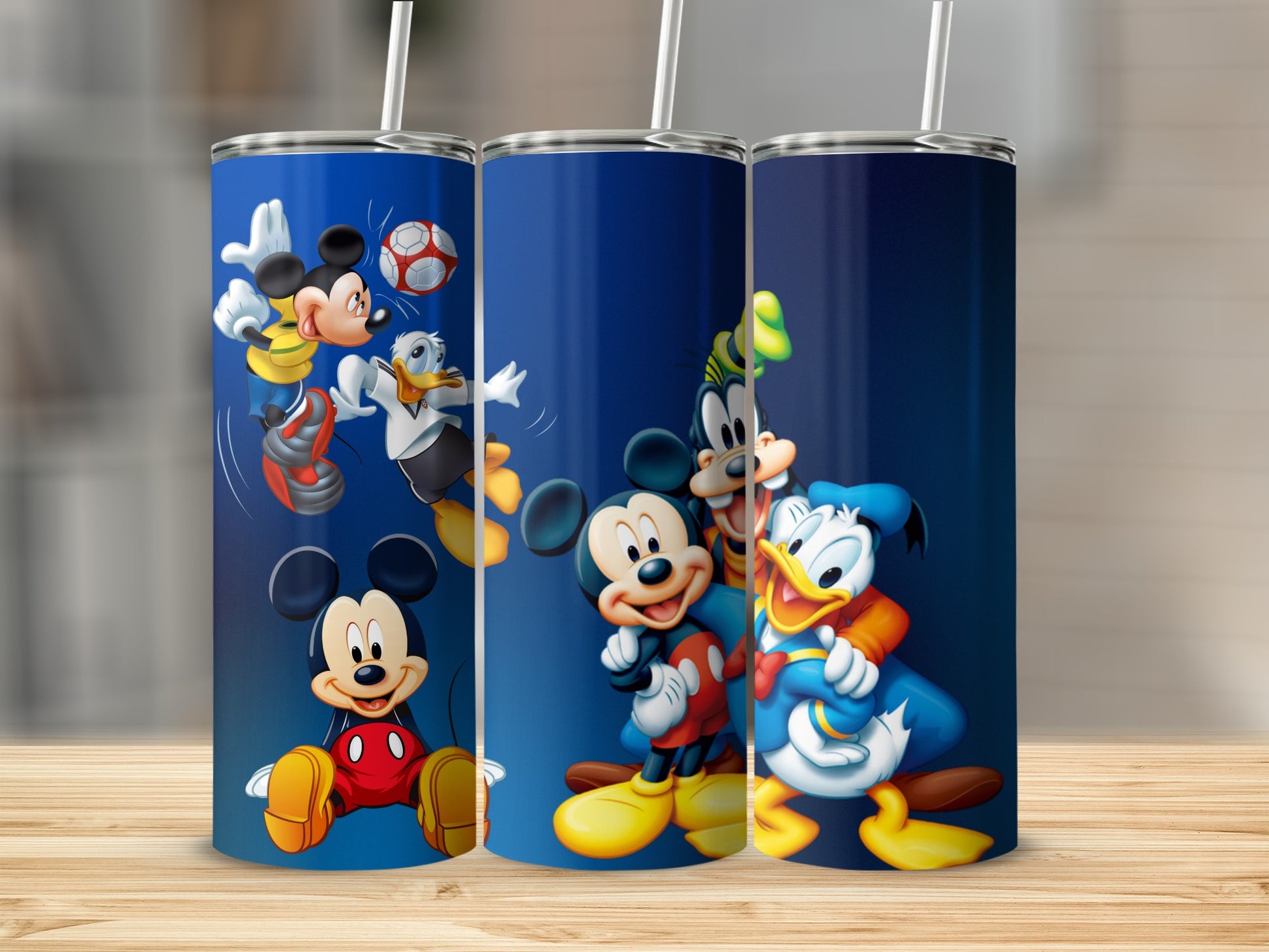 Disney Character Tumbler with Fun Mickey and Friends Design