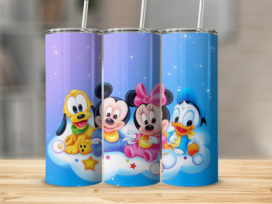 Adorable Cartoon Characters Tumbler for Everyday Use
