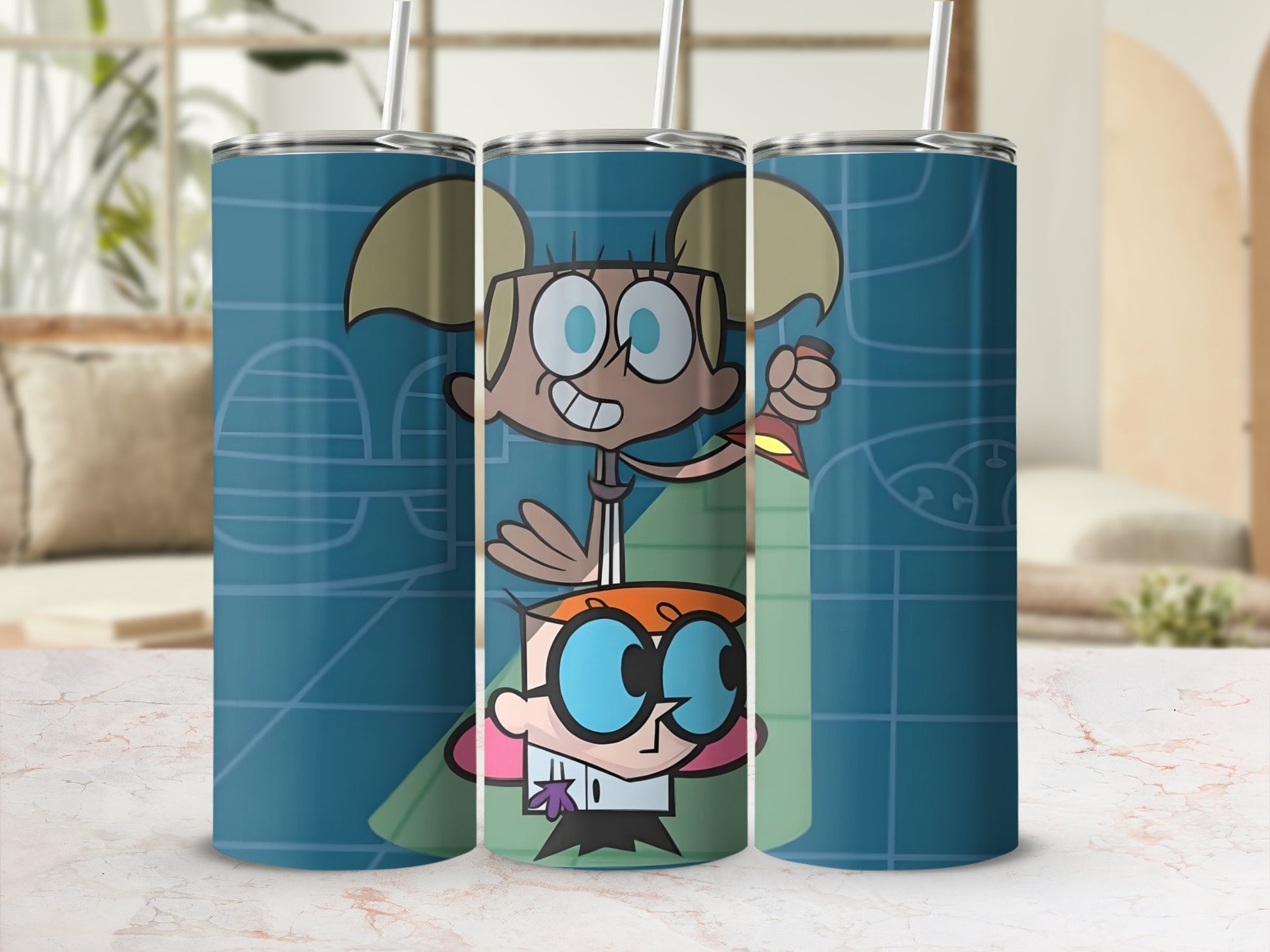 Fun Cartoon Characters Insulated Stainless Steel Tumbler