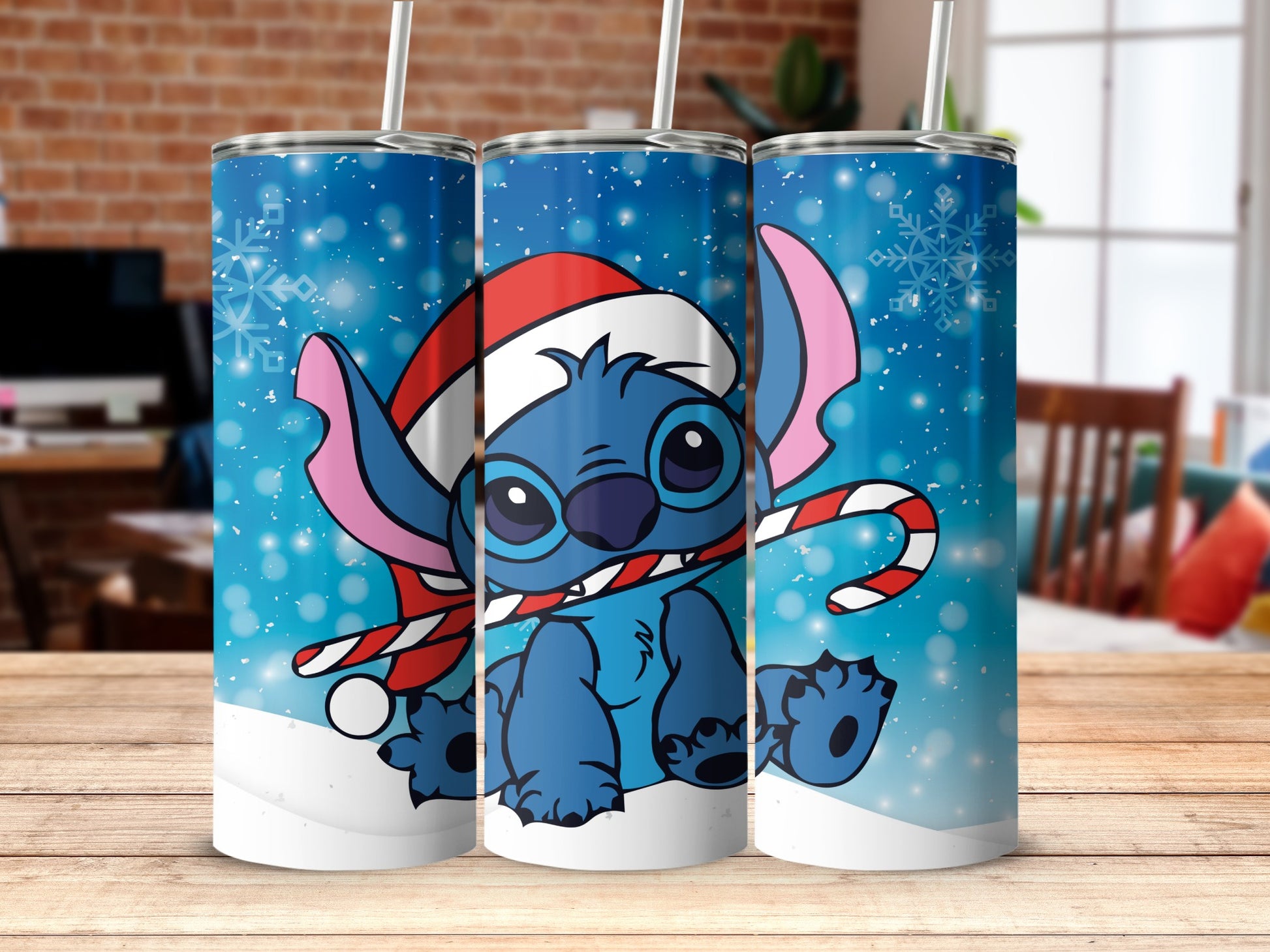 Festive Stitch Holiday Tumbler Perfect for Christmas