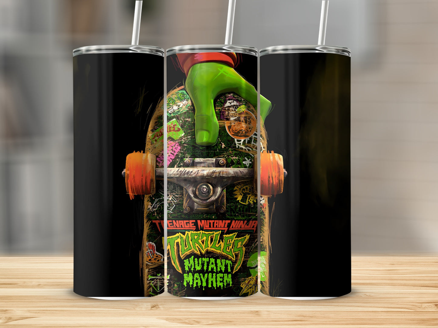 Teenage Mutant Ninja Turtles Mutant Mayhem tumbler