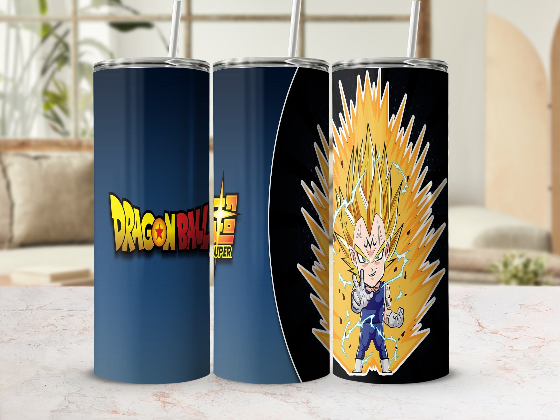 Dragon Ball Super Inspired Stainless Steel Tumbler