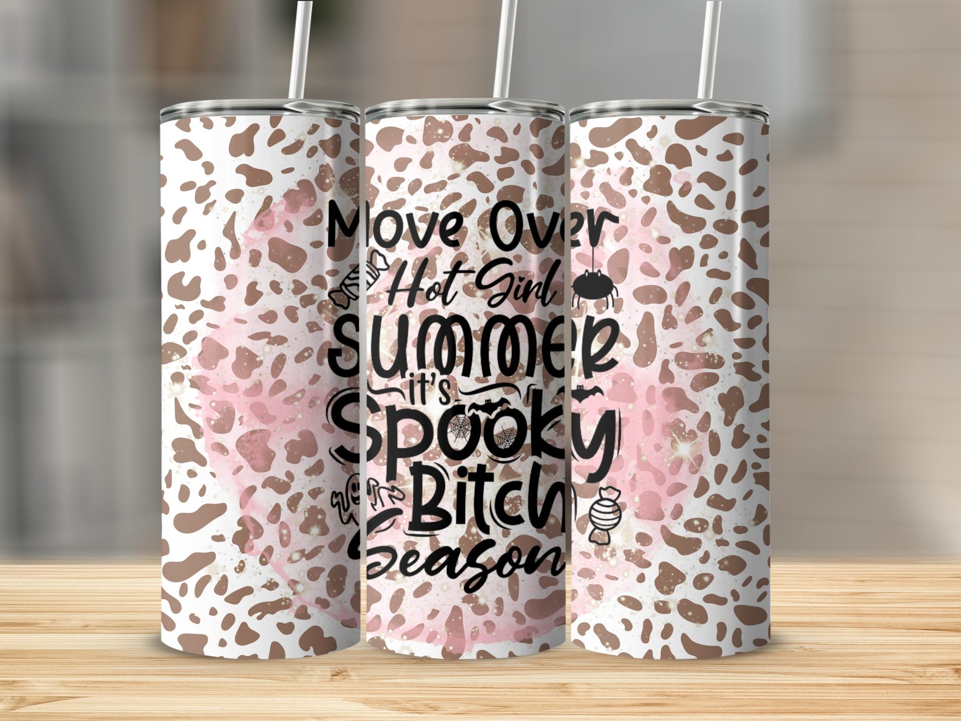 Move Over Hot Girl Summer It's Spooky Bitch Season Tumbler