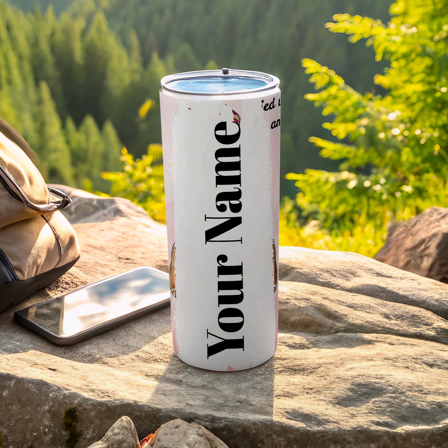 Customizable Travel Tumbler with Your Name Engraving