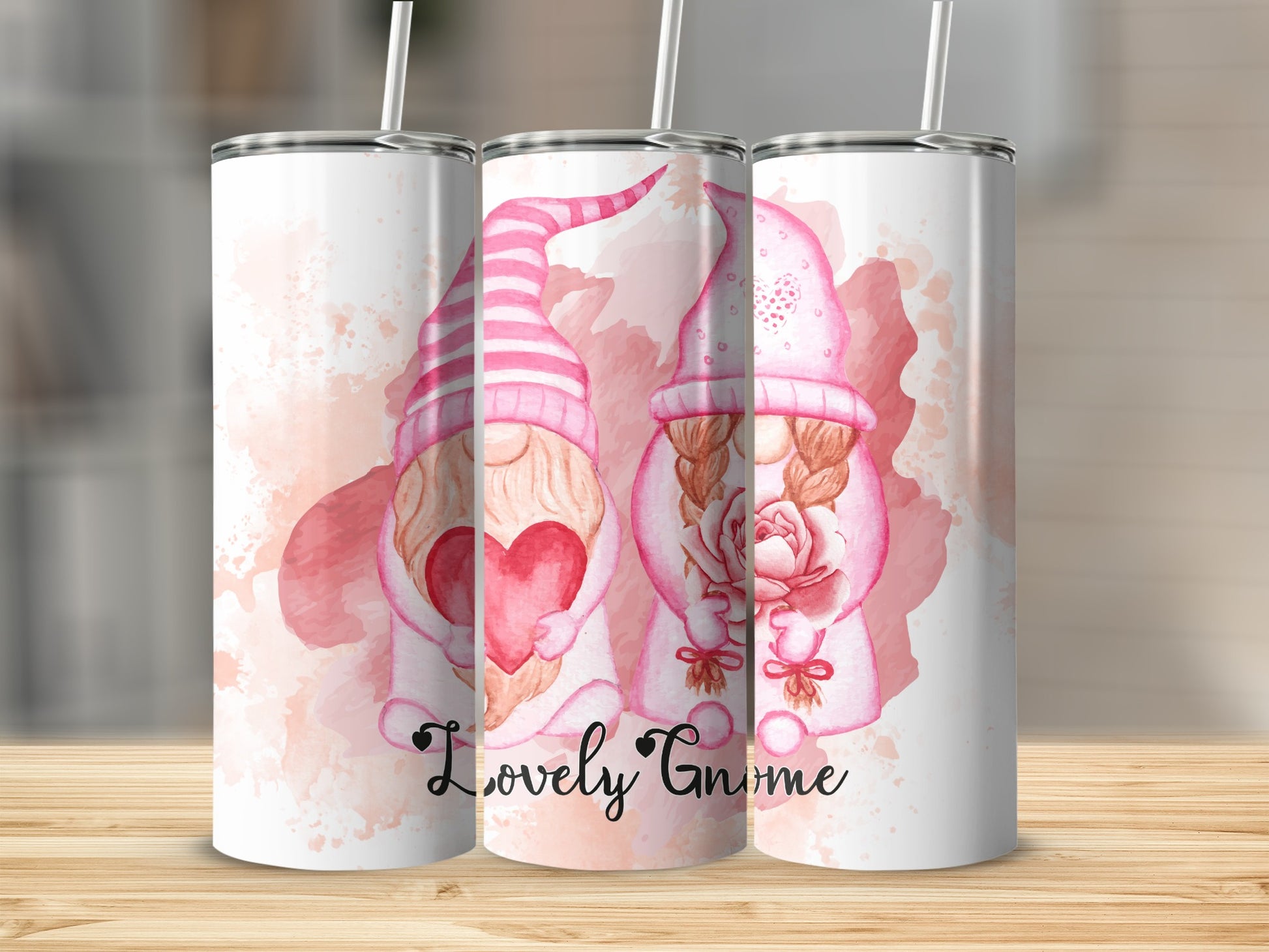 Lovely Gnome Tumbler Stylish and Cute Drinkware